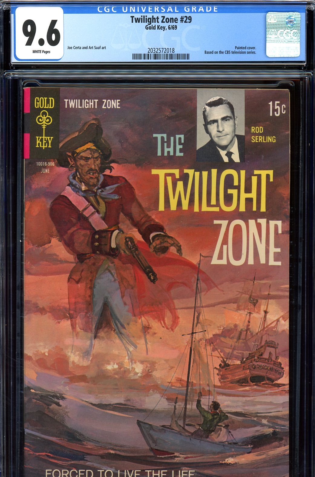 Twilight Zone #29 CGC 9.6 w