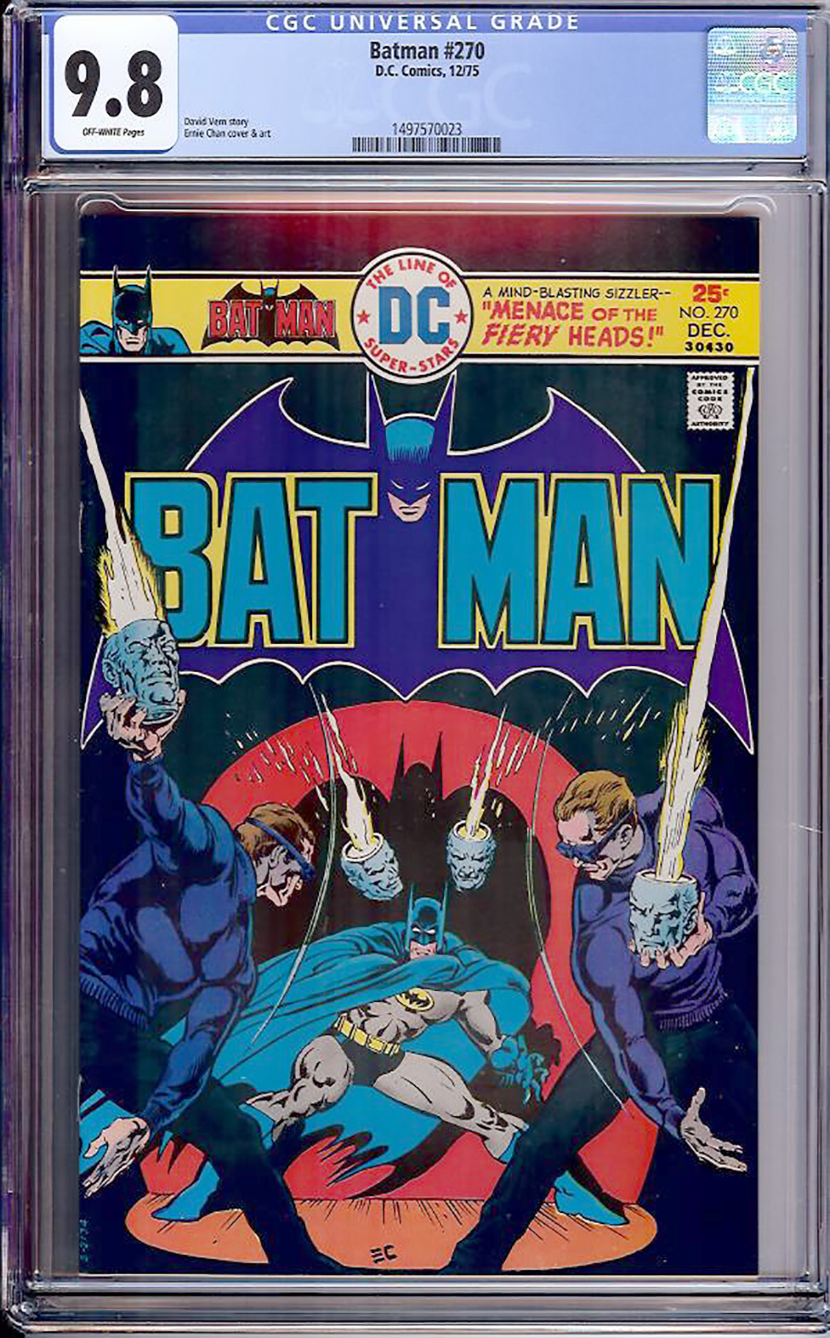 Batman #270 CGC 9.8 ow