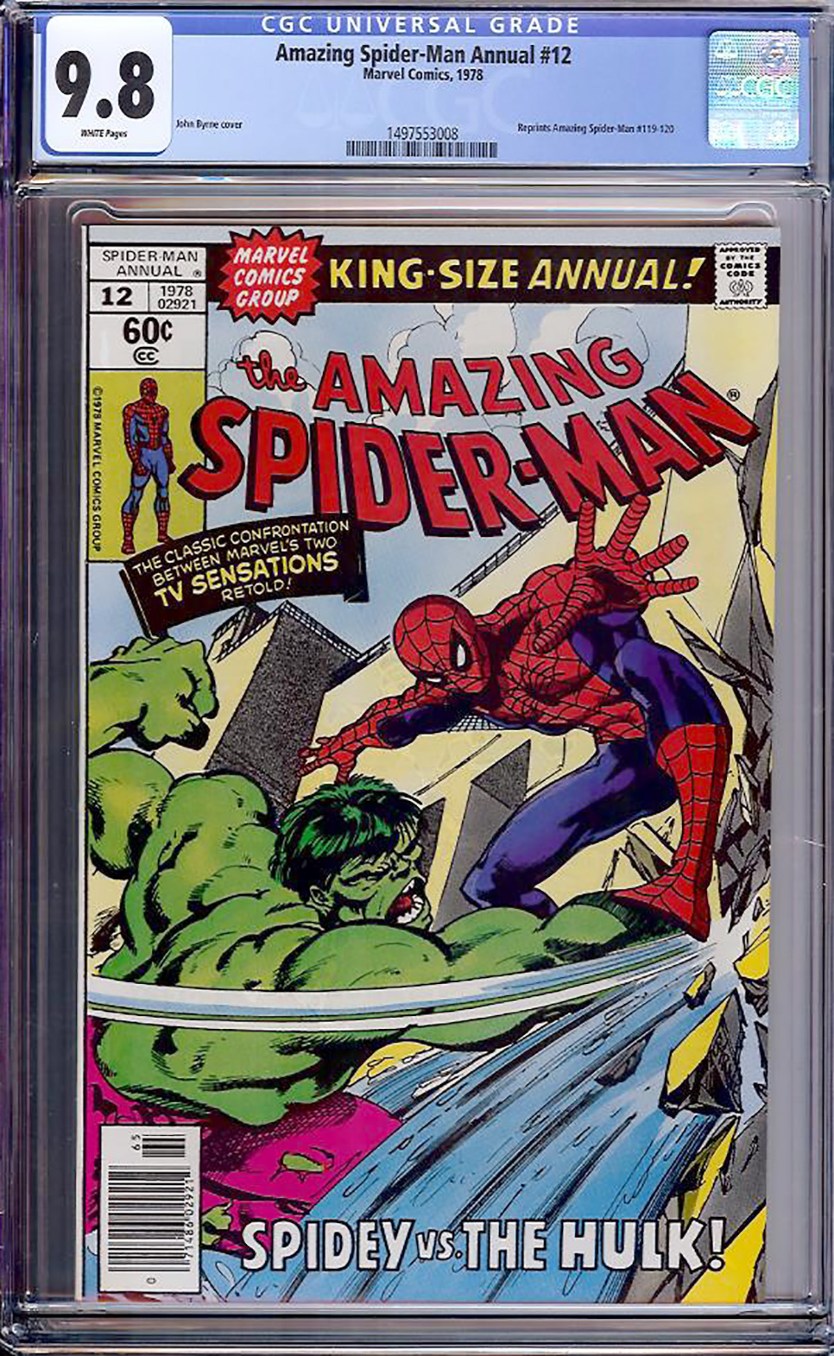 Amazing Spider-Man Annual #12 CGC 9.8 w