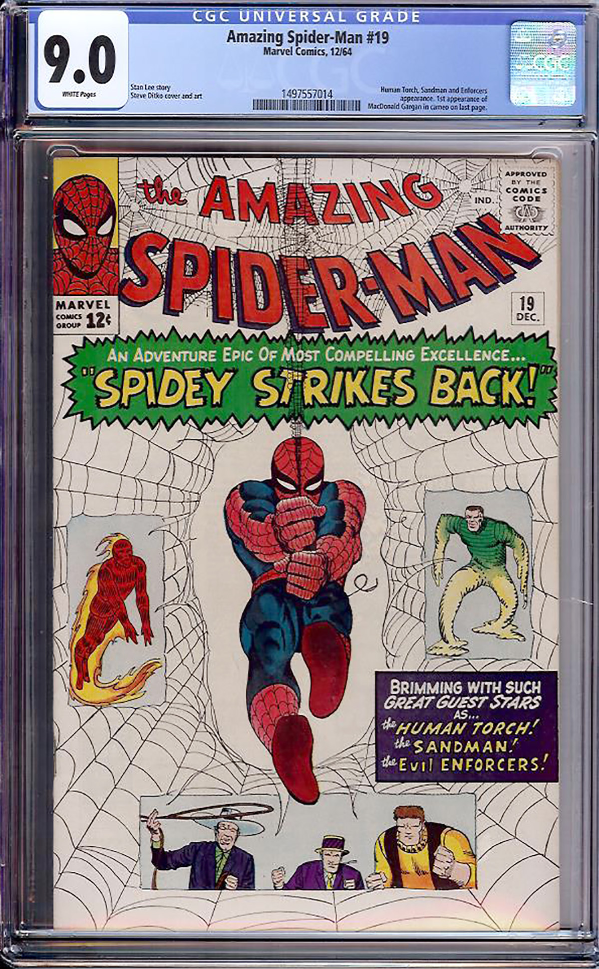 Amazing Spider-Man #19 CGC 9.0 w
