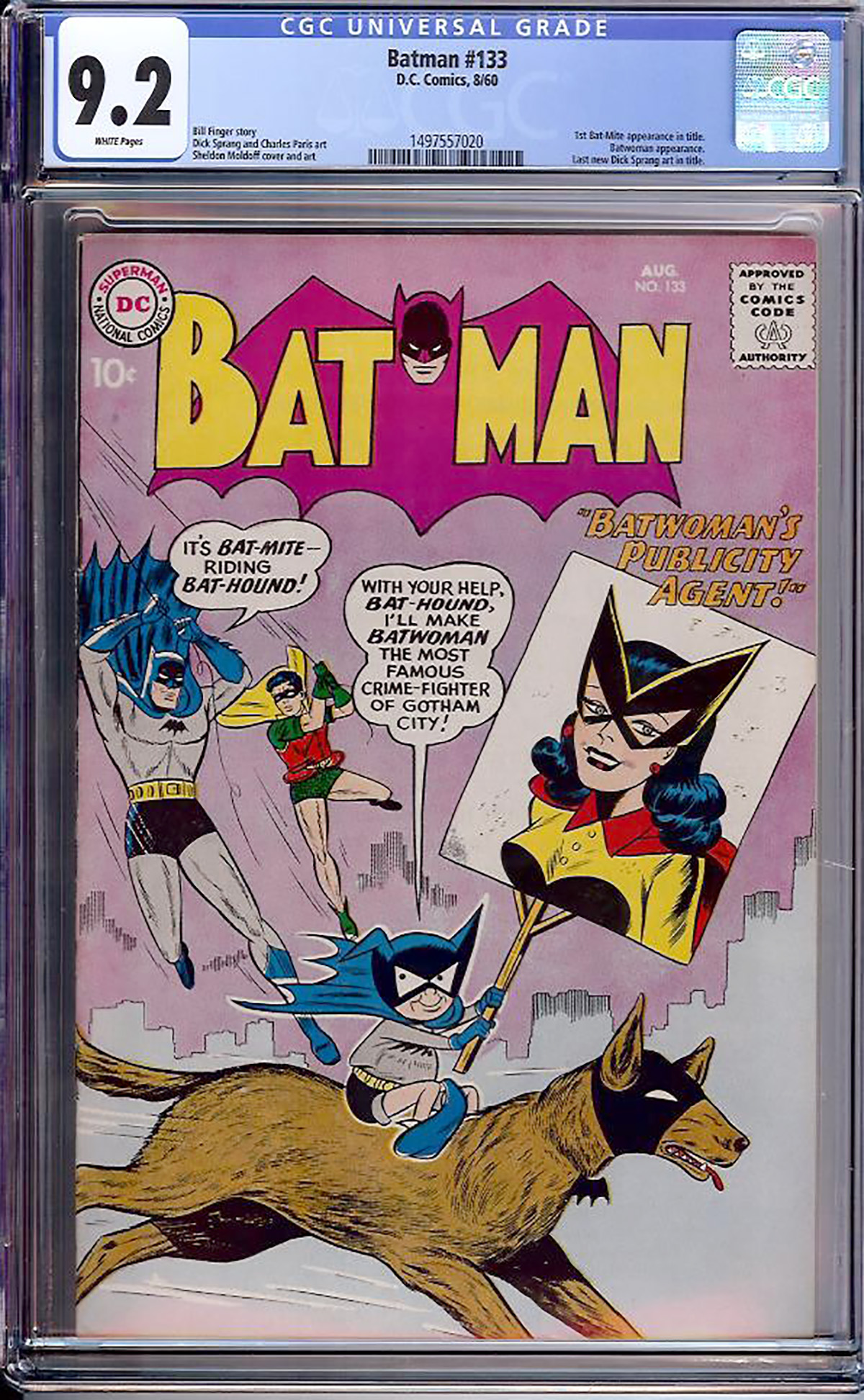 Batman #133 CGC 9.2 w