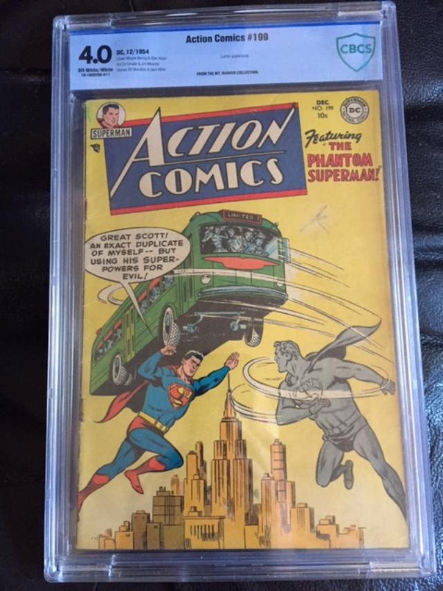 Action Comics #199 CBCS 4.0 ow/w