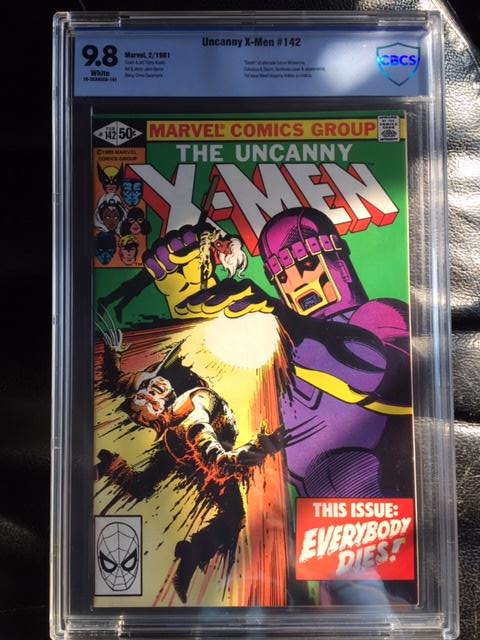 Uncanny X-Men #142 CBCS 9.8 w