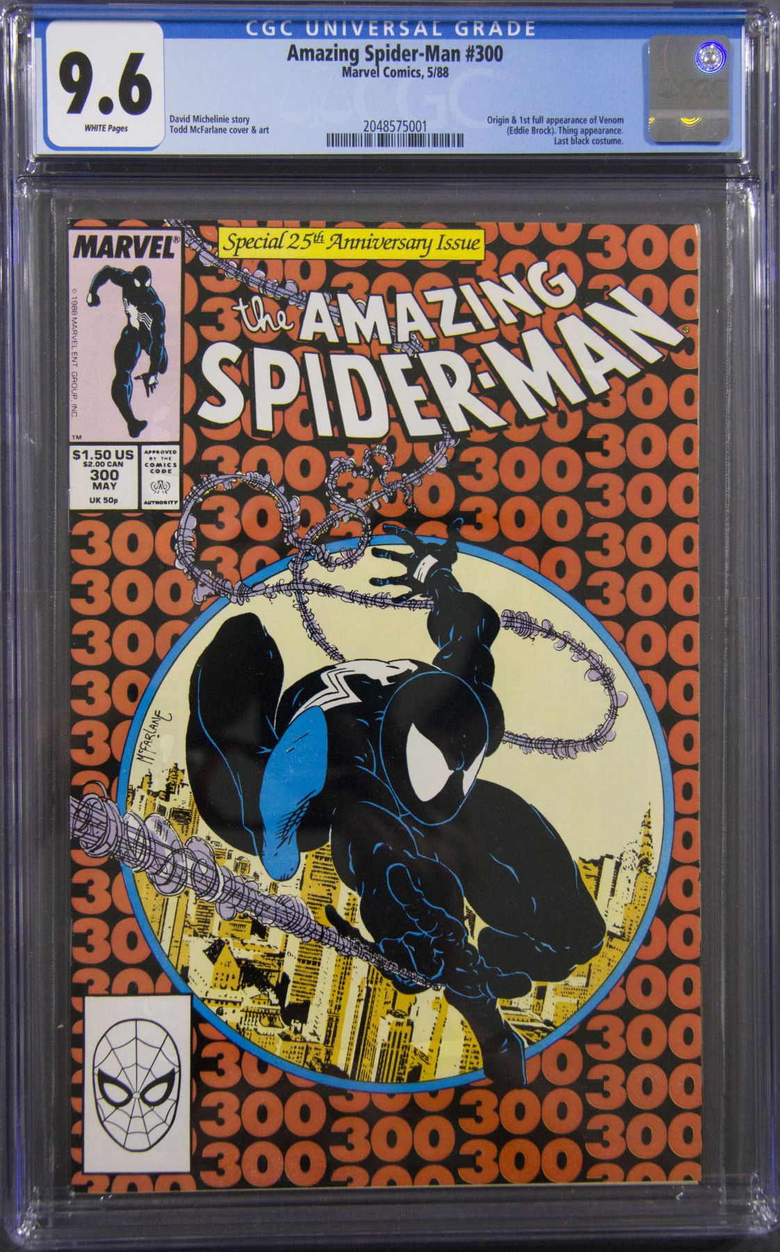Amazing Spider-Man #300 CGC 9.6 w