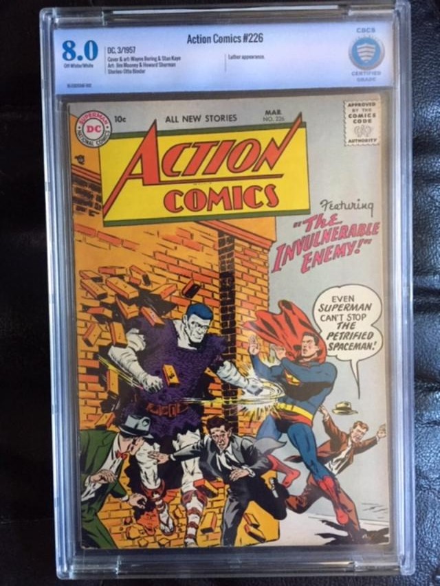 Action Comics #226 CBCS 8.0 ow/w