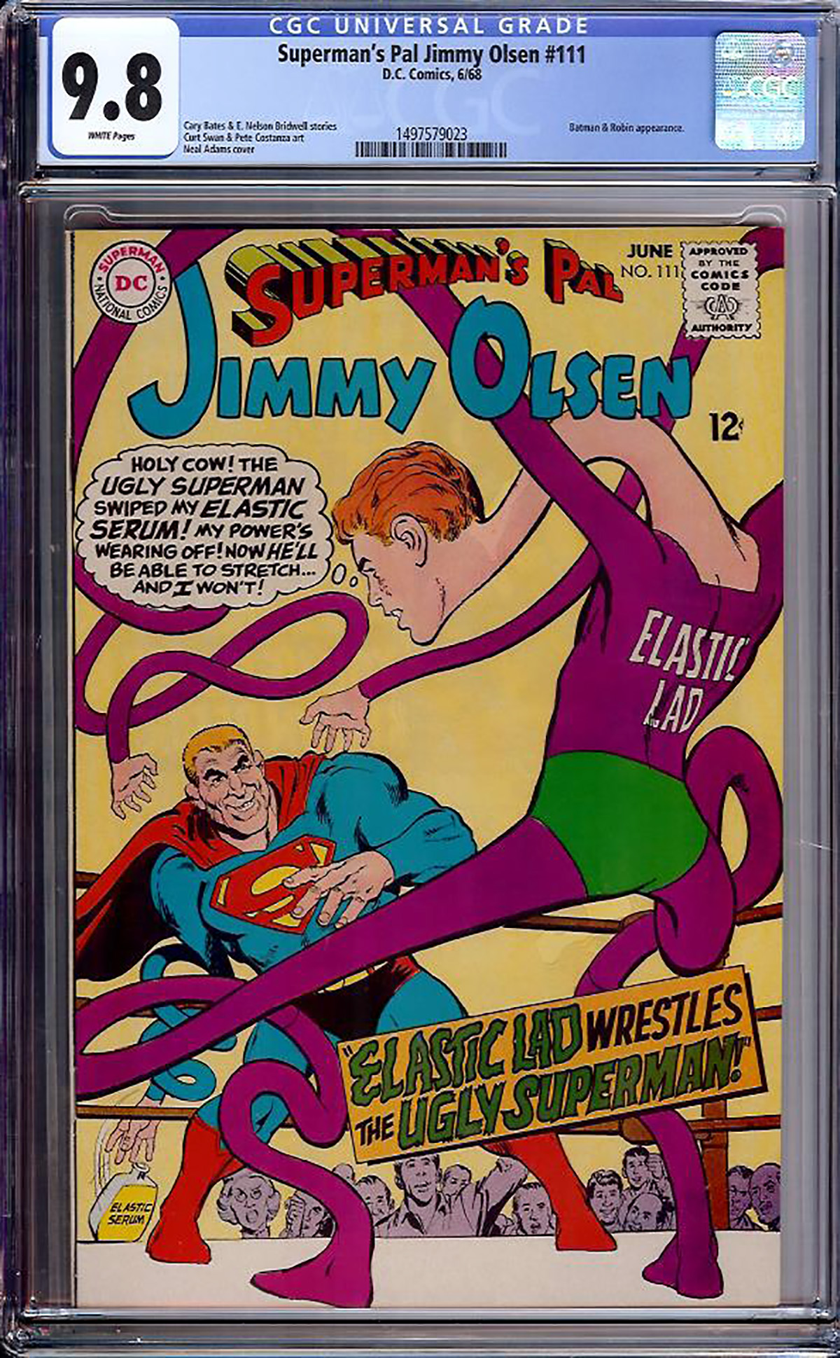 Superman's Pal Jimmy Olsen #111 CGC 9.8 w
