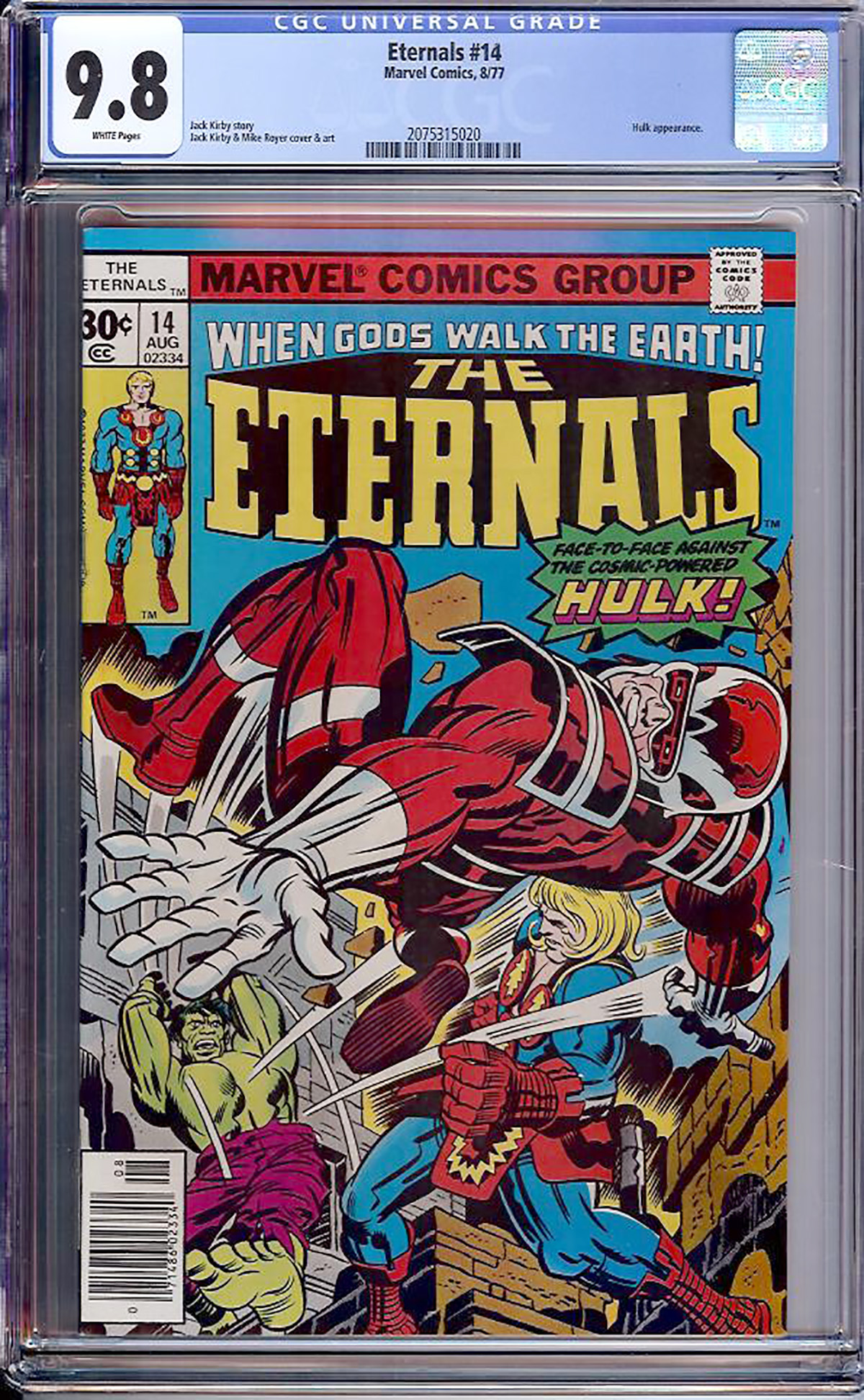 Eternals #14 CGC 9.8 w Davie Collection