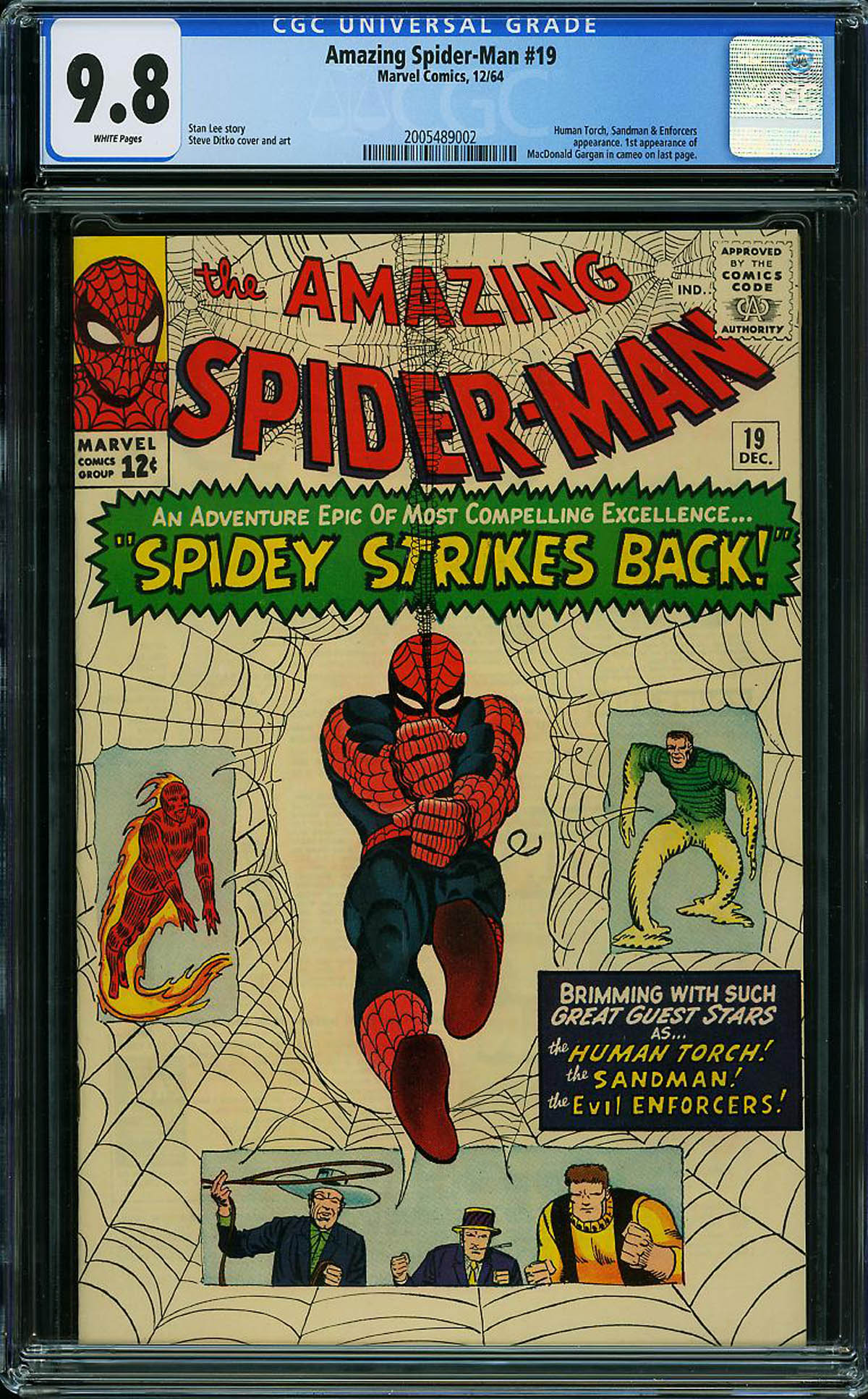 Amazing Spider-Man #19 CGC 9.8 w