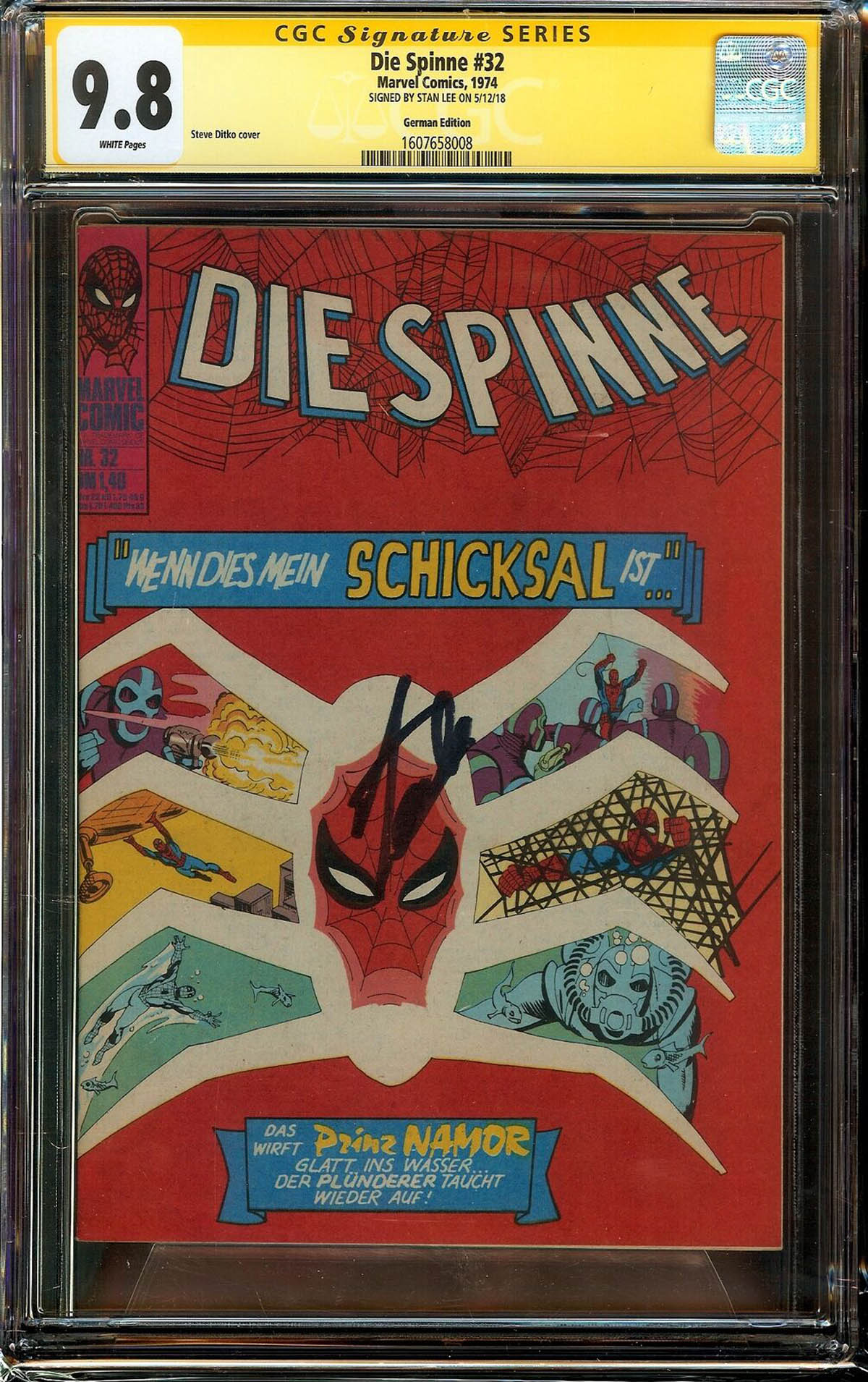 Amazing Spider-Man #31 CGC 9.8 w German Edition