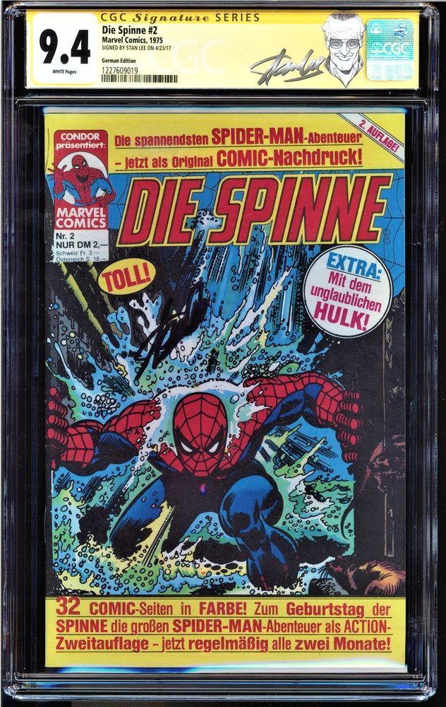 Amazing Spider-Man #151 CGC 9.4 w CGC Signature SERIES