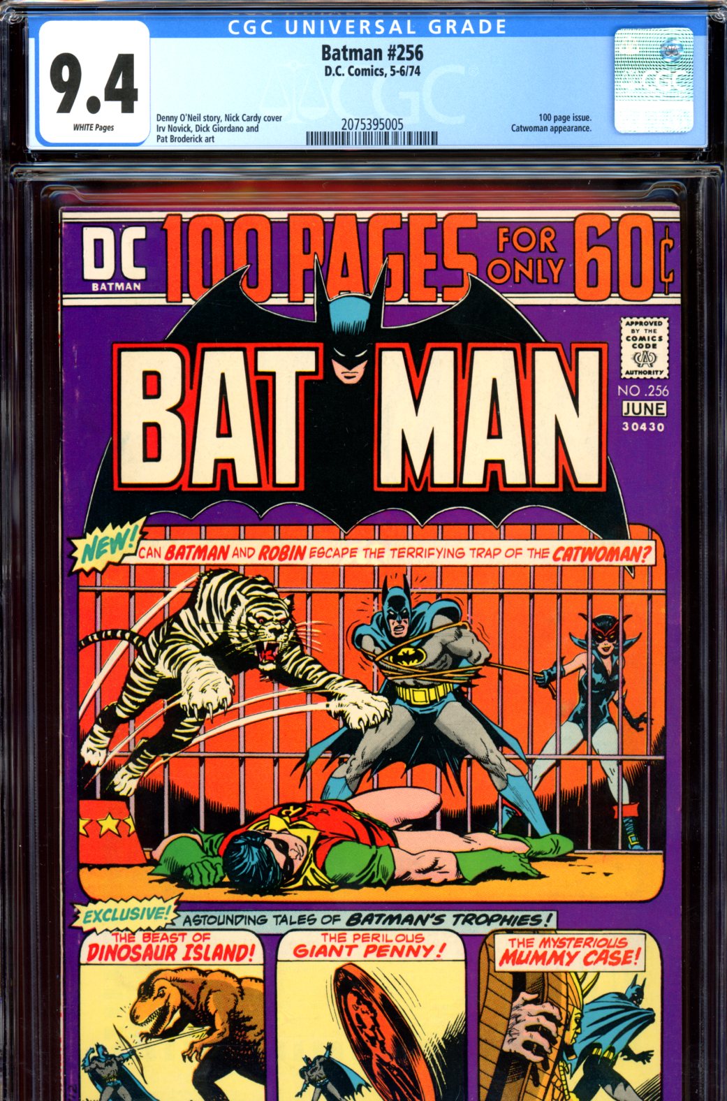 Batman #249 CGC 9.4 w