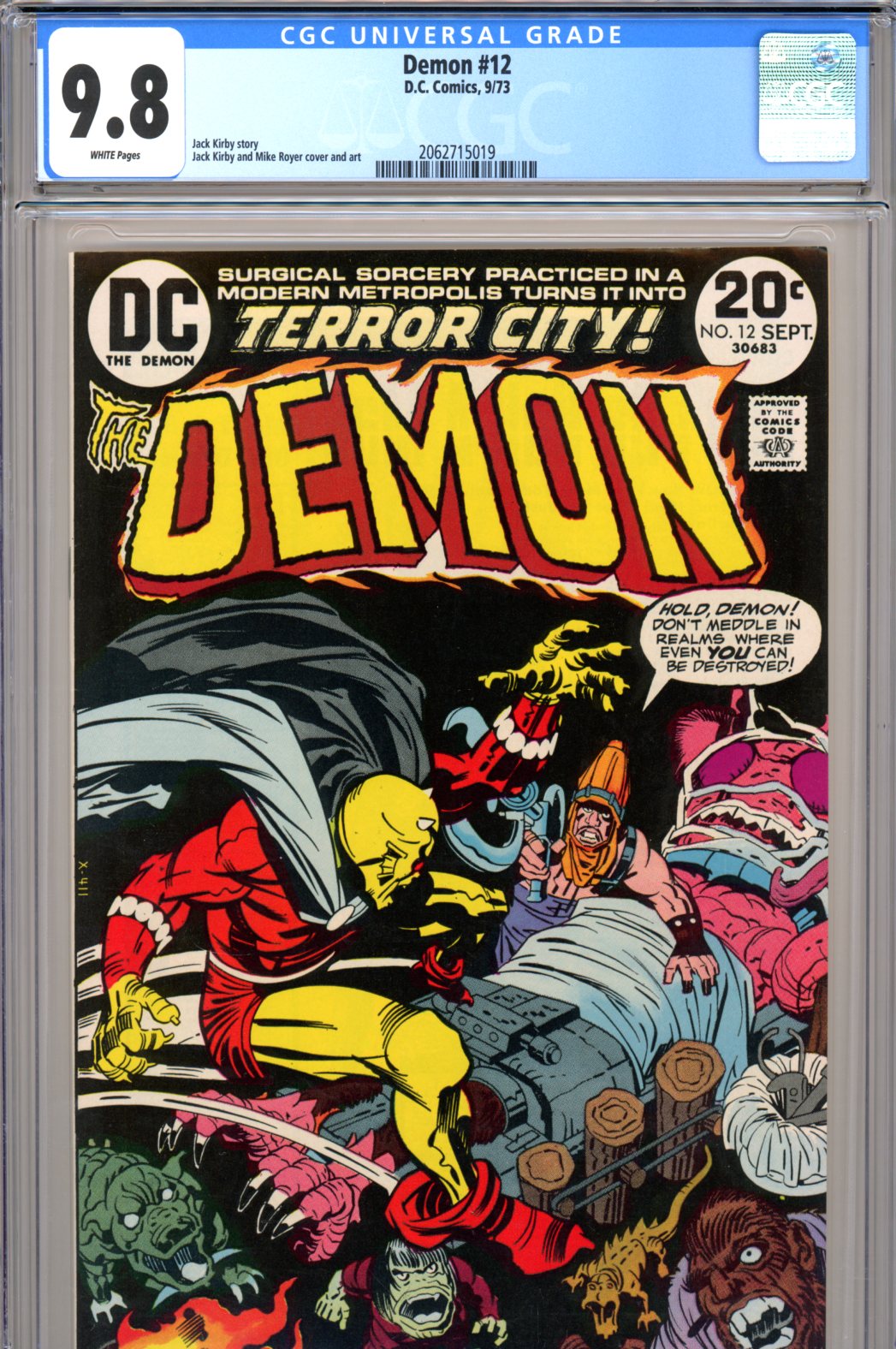 Demon #12 CGC 9.8 w