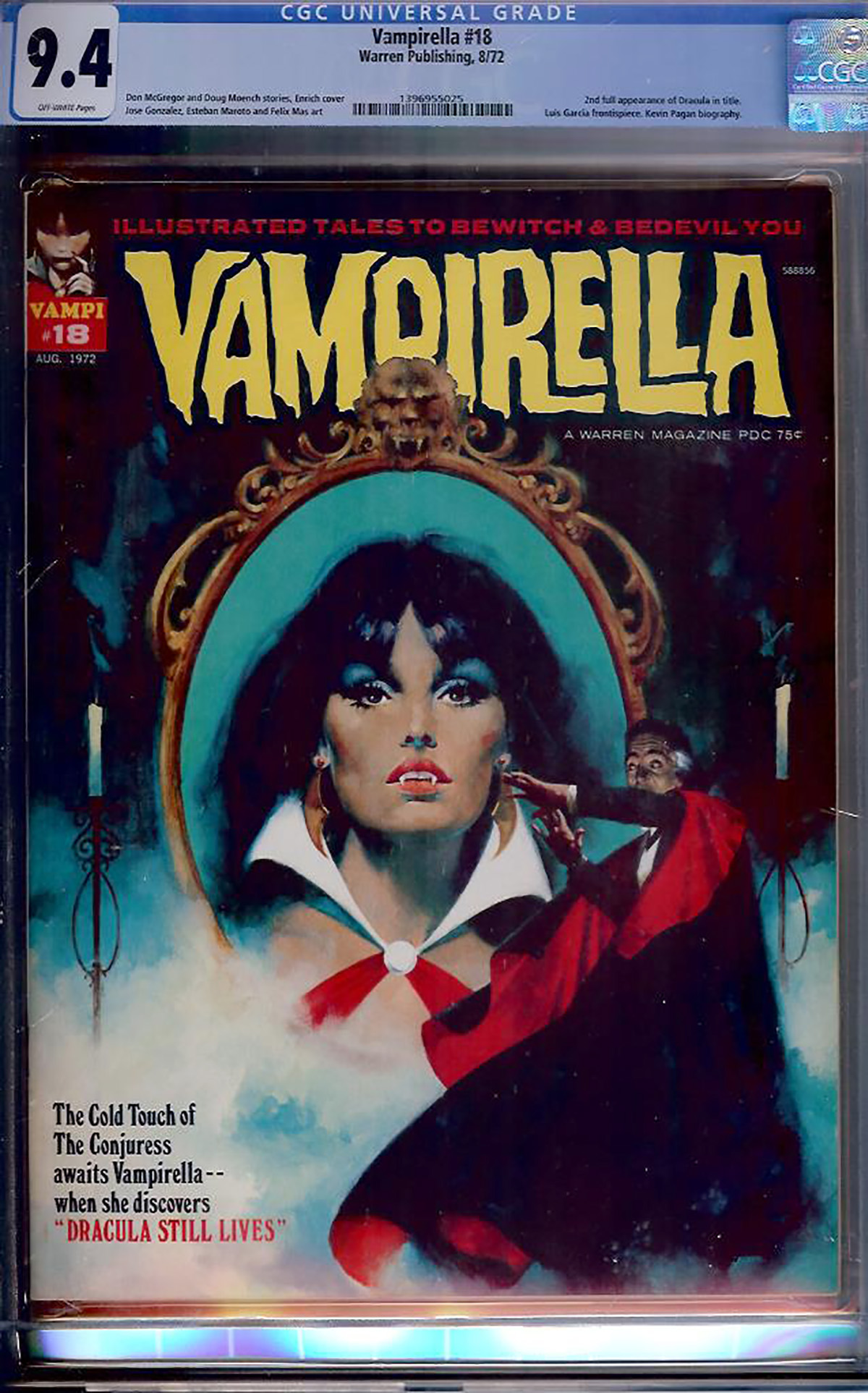 Vampirella #18 CGC 9.4 ow