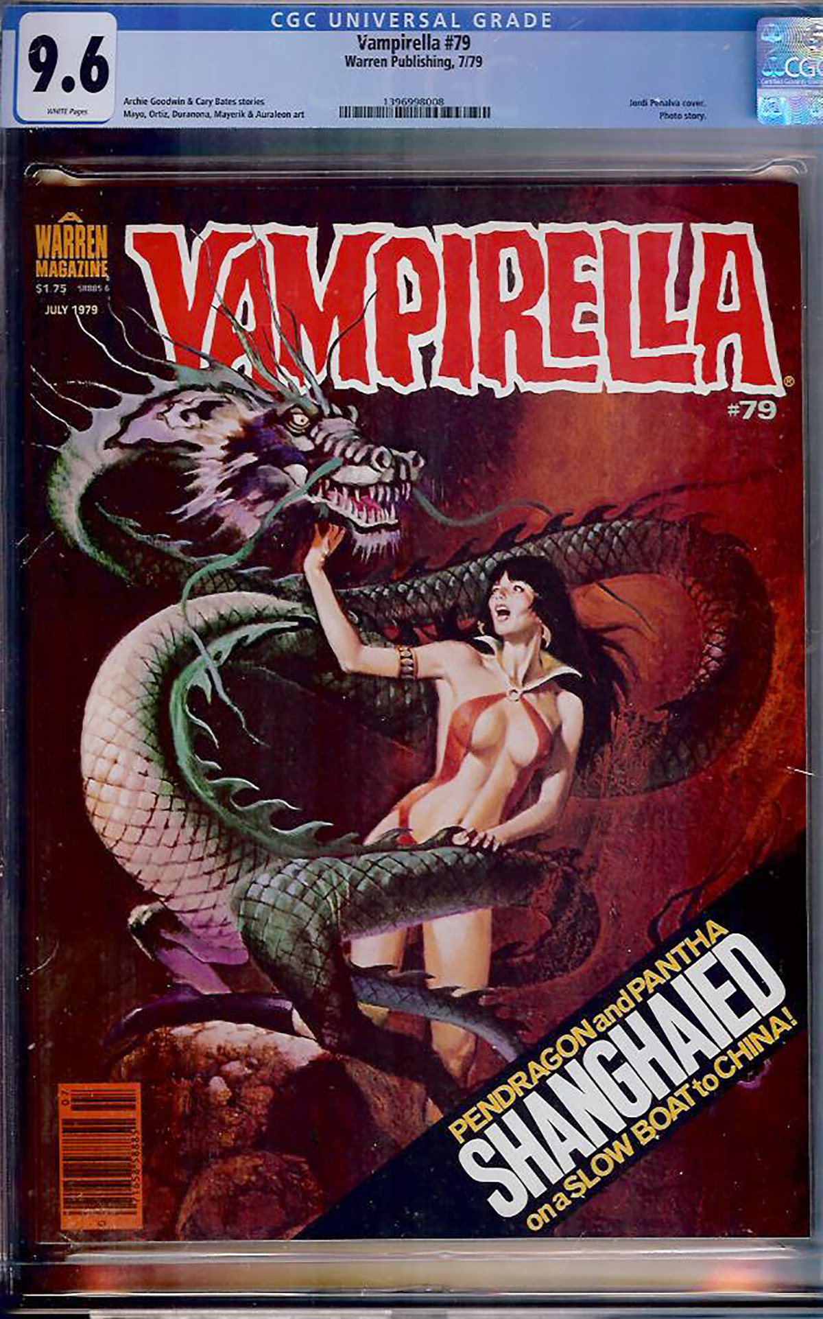 Vampirella #79 CGC 9.6 w