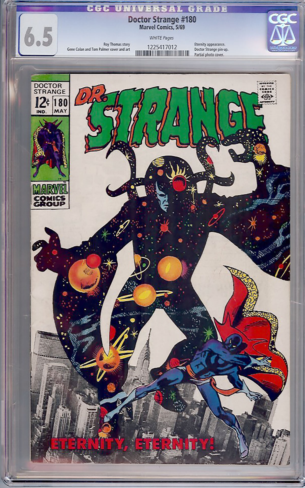 Doctor Strange #180 CGC 6.5 w