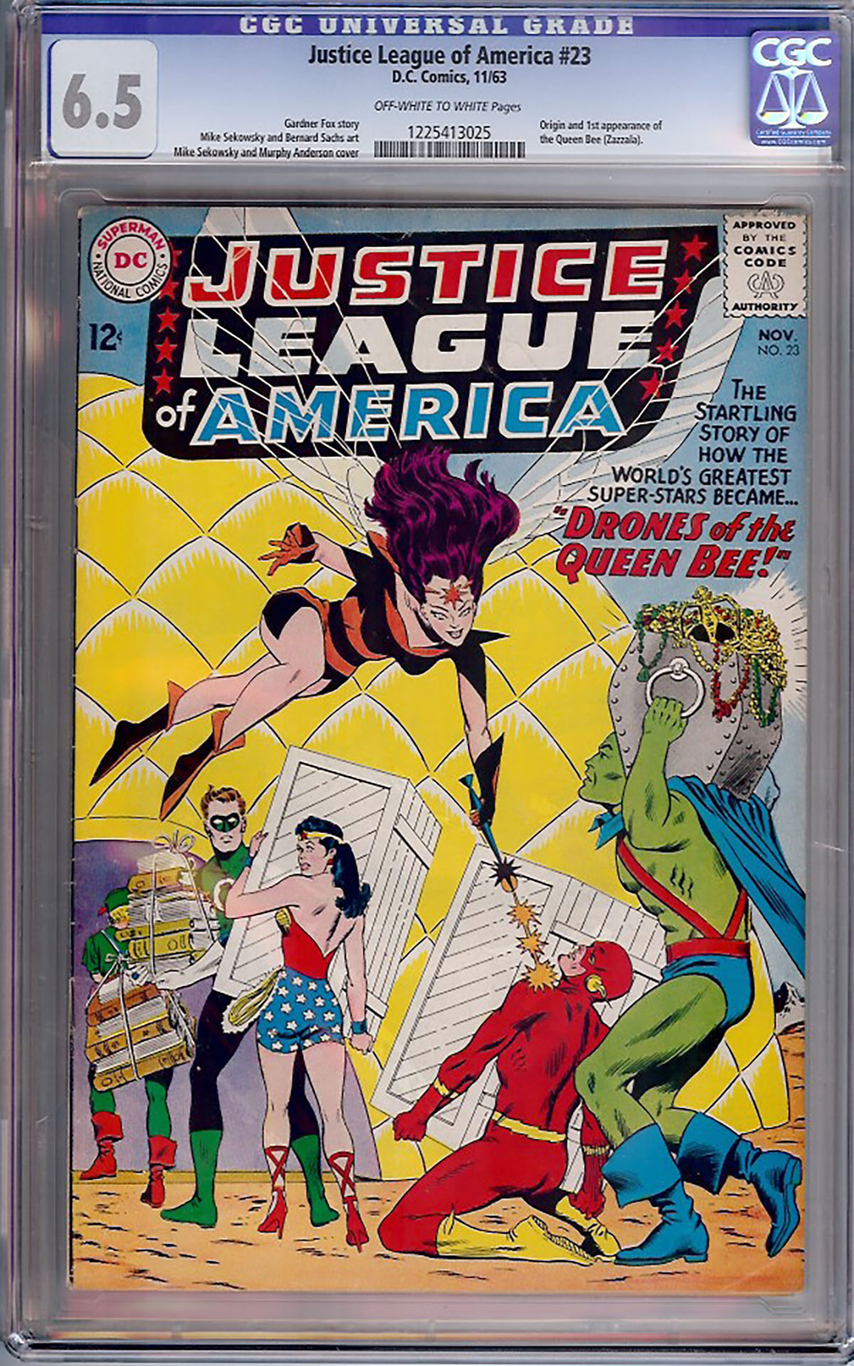 Justice League of America #23 CGC 6.5 ow/w