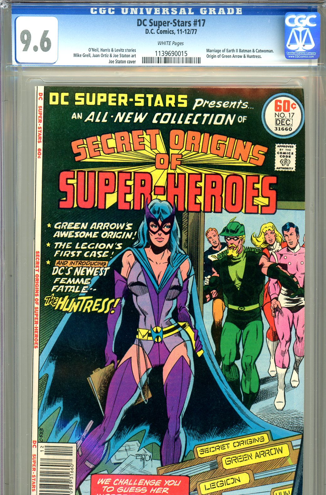DC Super-Stars #17 CGC 9.6 w