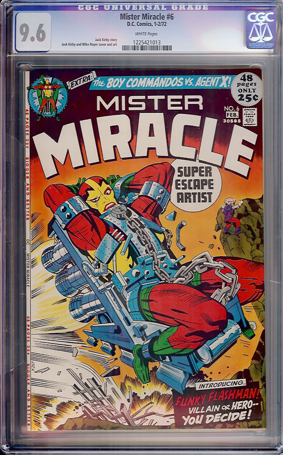 Mister Miracle #6 CGC 9.6 w