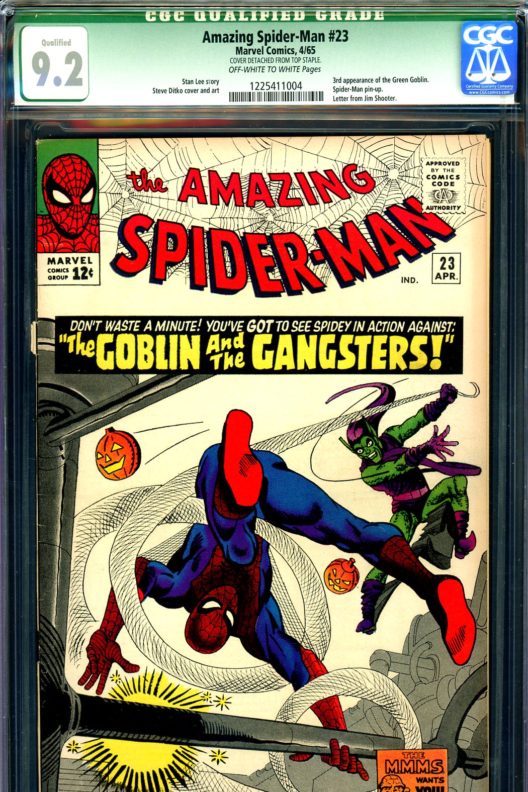 Amazing Spider-Man #23 CGC 9.2 ow/w