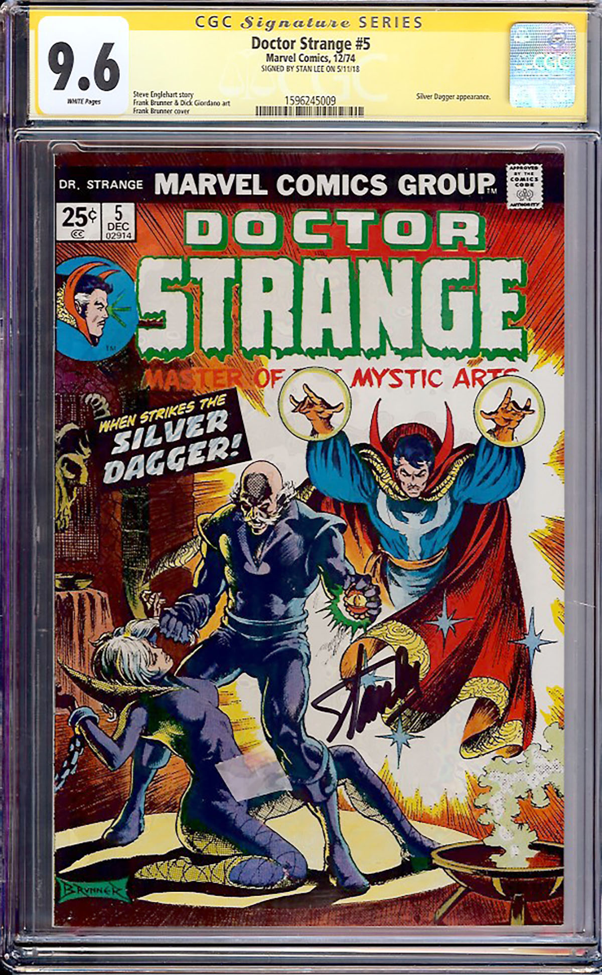 Doctor Strange #5 CGC 9.6 w CGC Signature SERIES