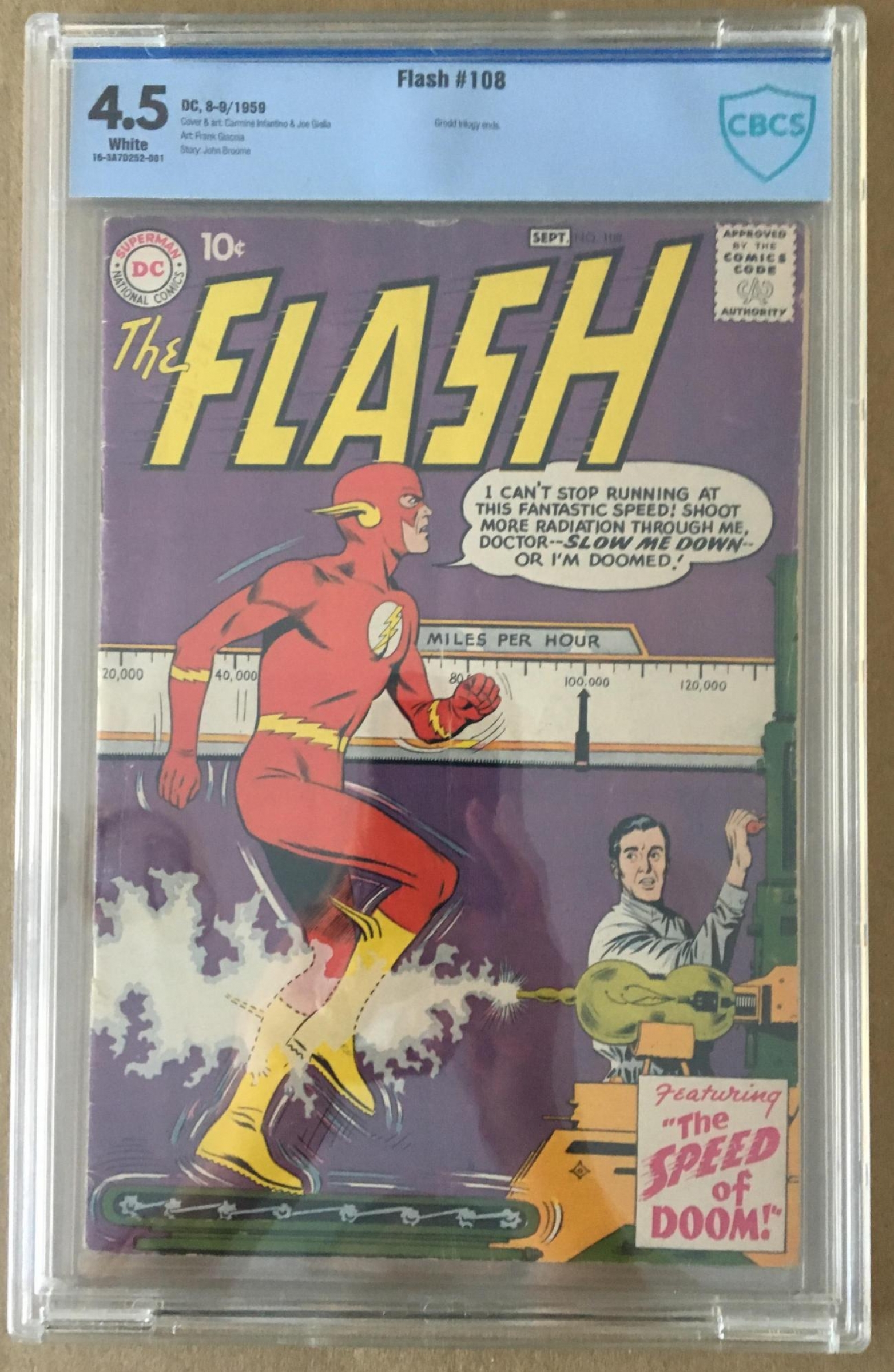 Flash #108 CBCS 4.5 w