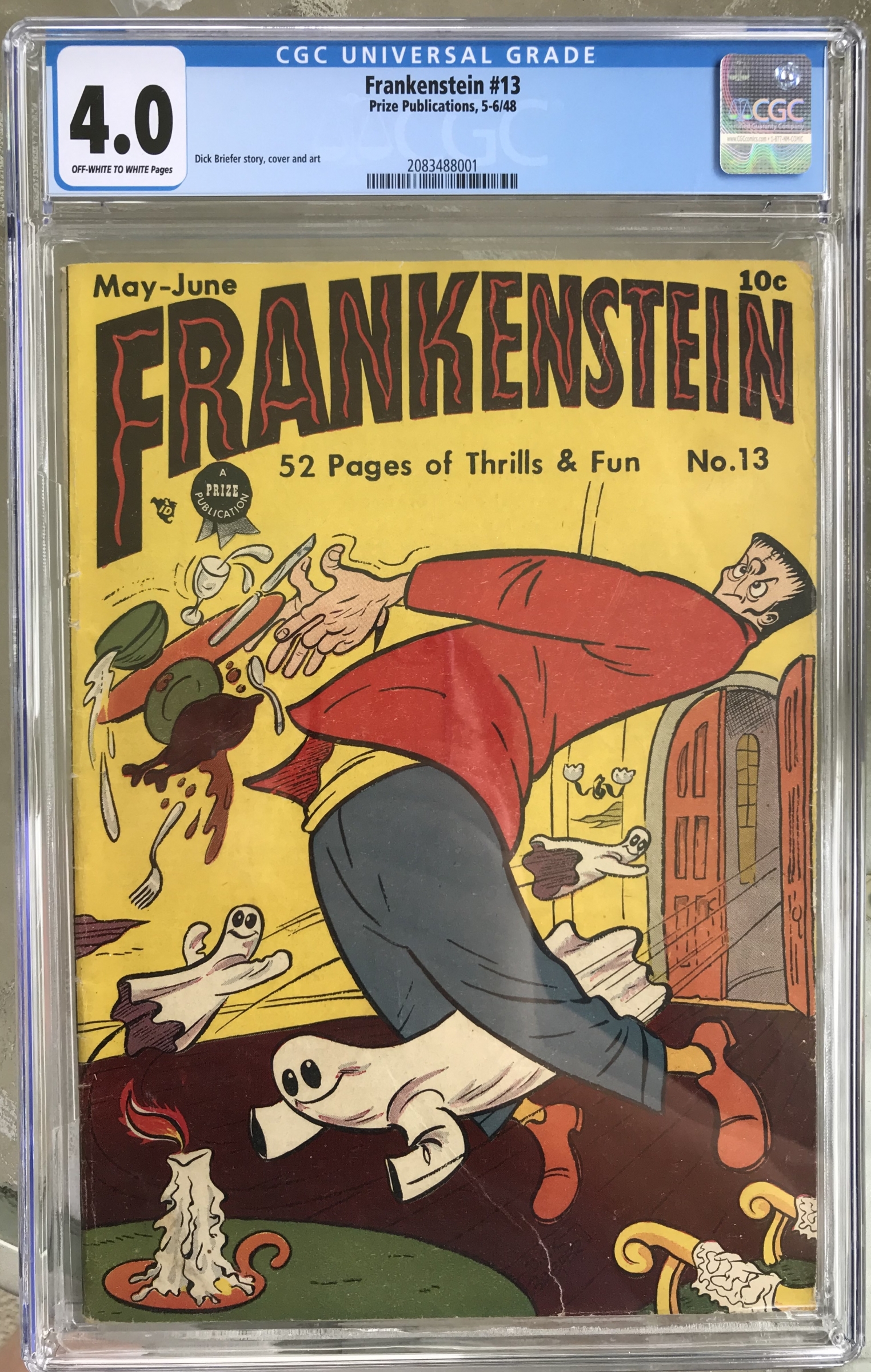 Frankenstein #13 CGC 4.0 ow/w