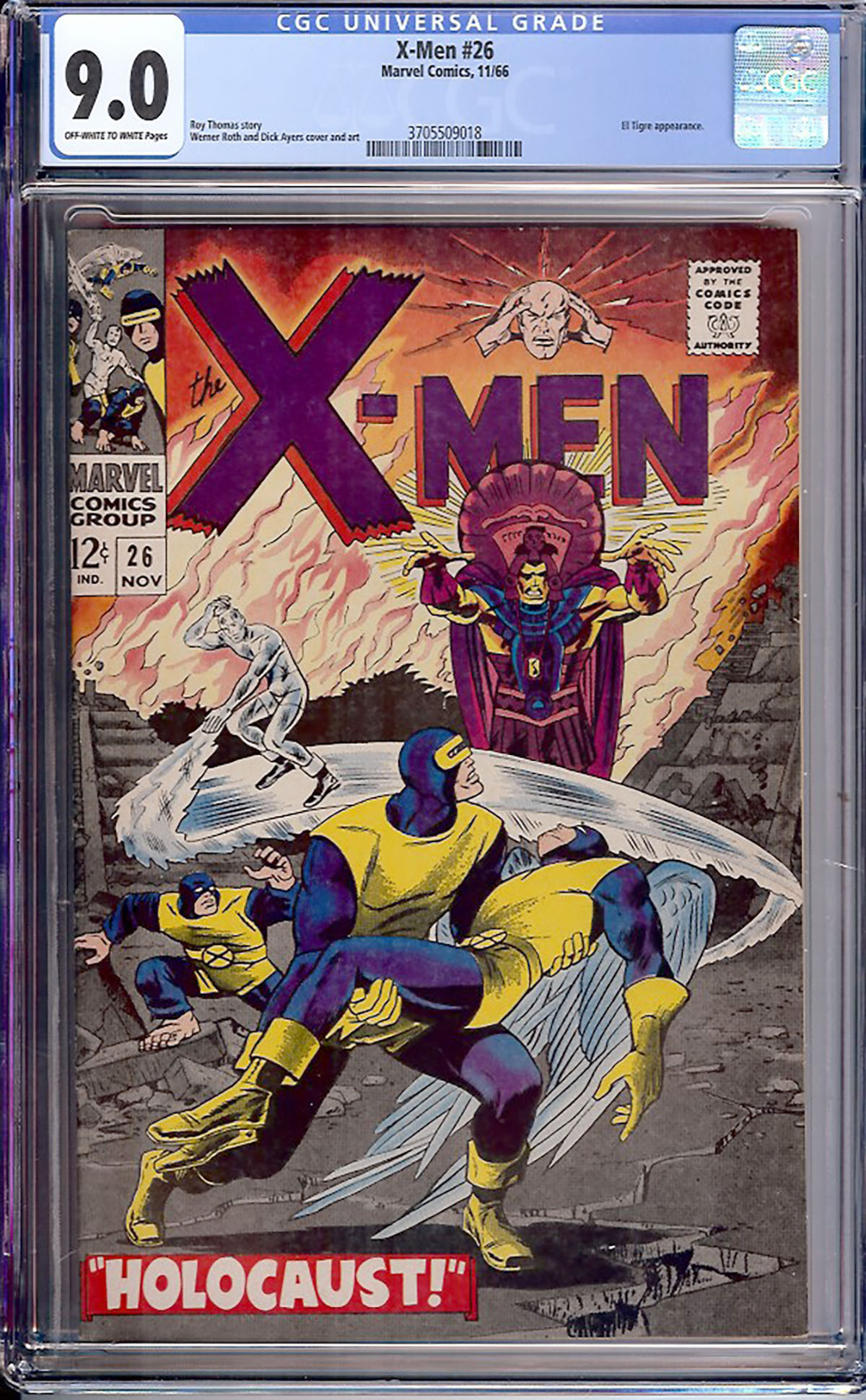 XMen 26 CGC 9.0 ow/w