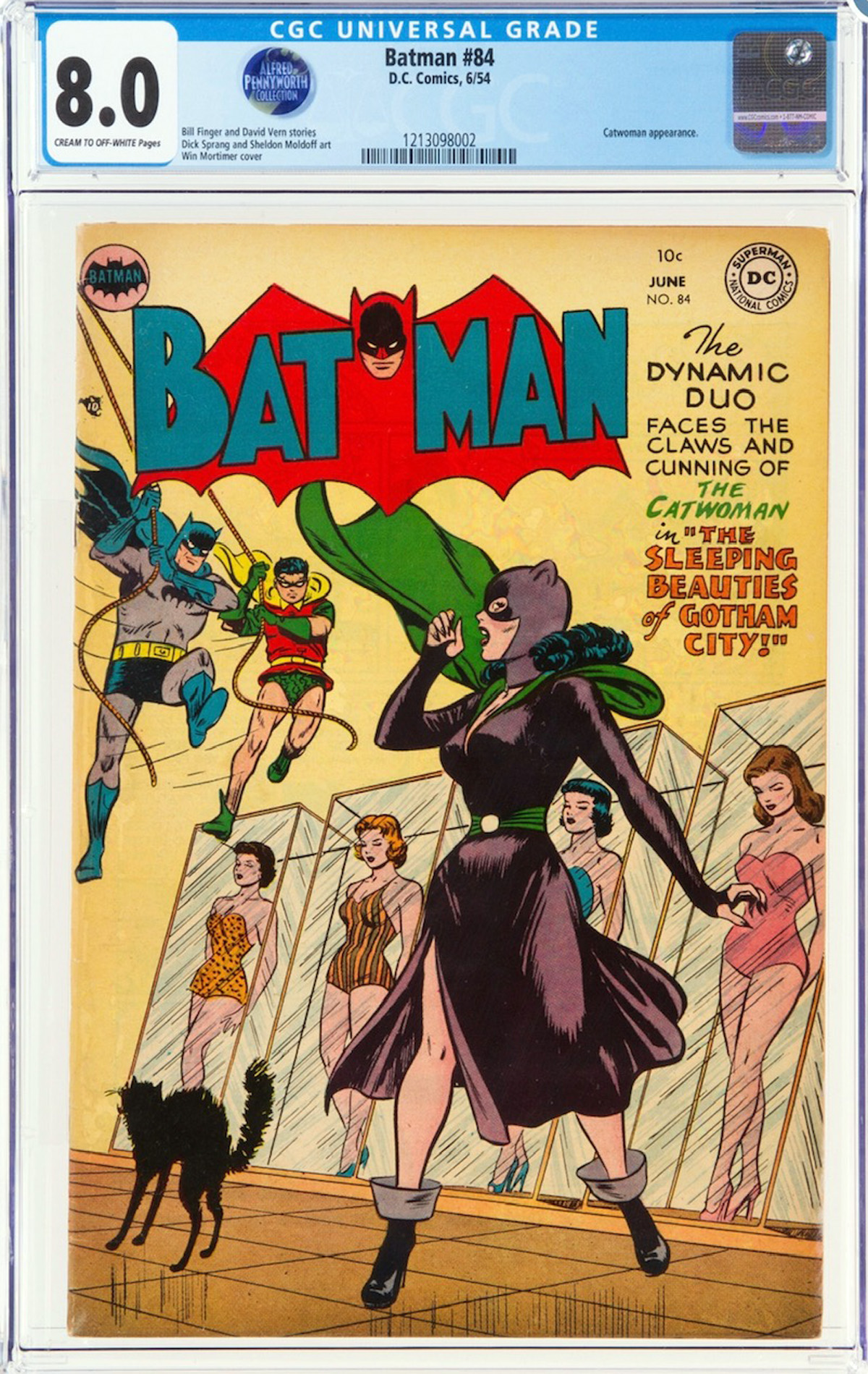 Batman #84 CGC 8.0 cr/ow Alfred Pennyworth Collection