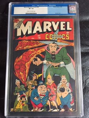 Marvel Mystery Comics #79 CGC 7.5 cr/ow