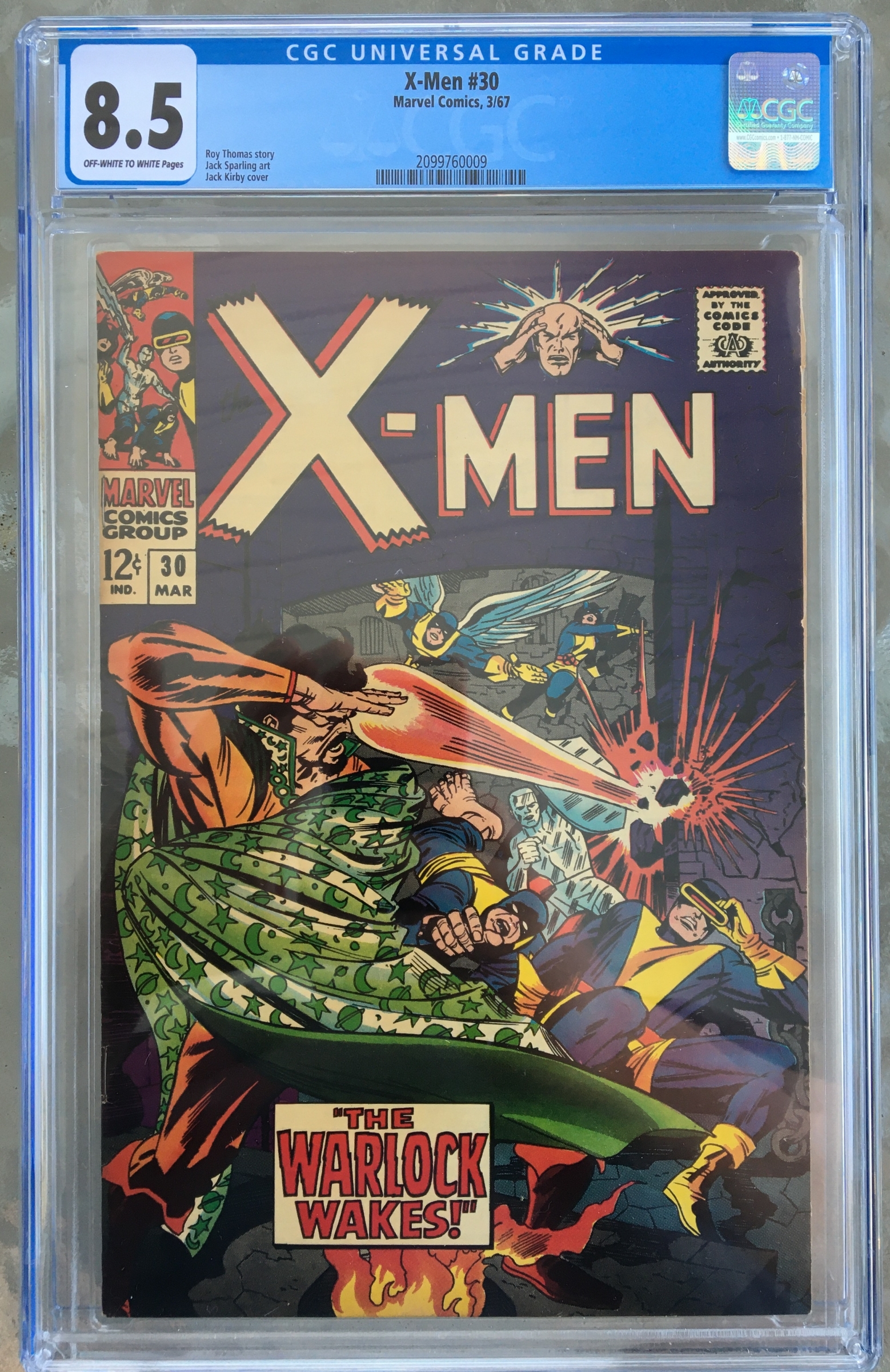 X-Men #30 CGC 8.5 ow/w