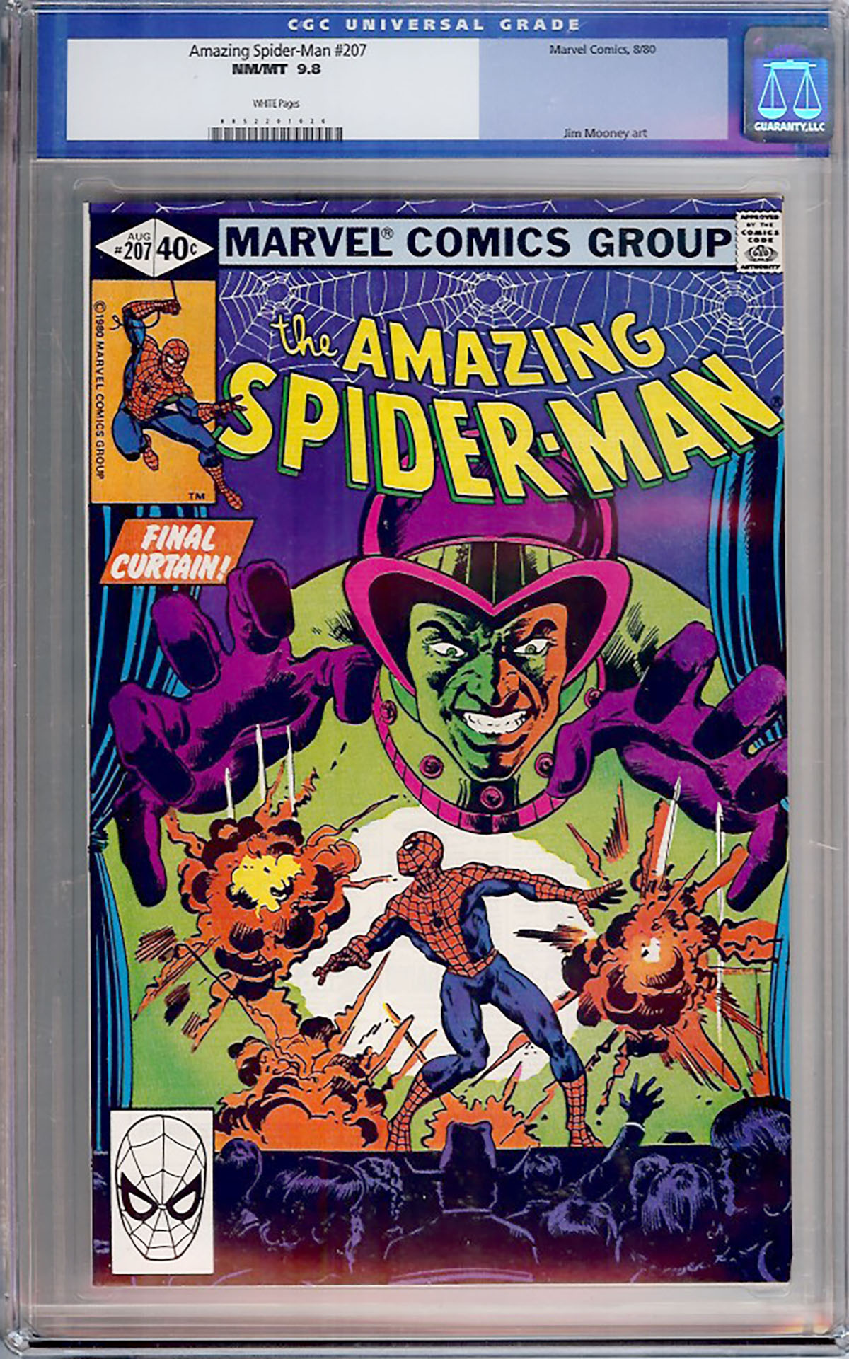 Amazing Spider-Man #207 CGC 9.8 w