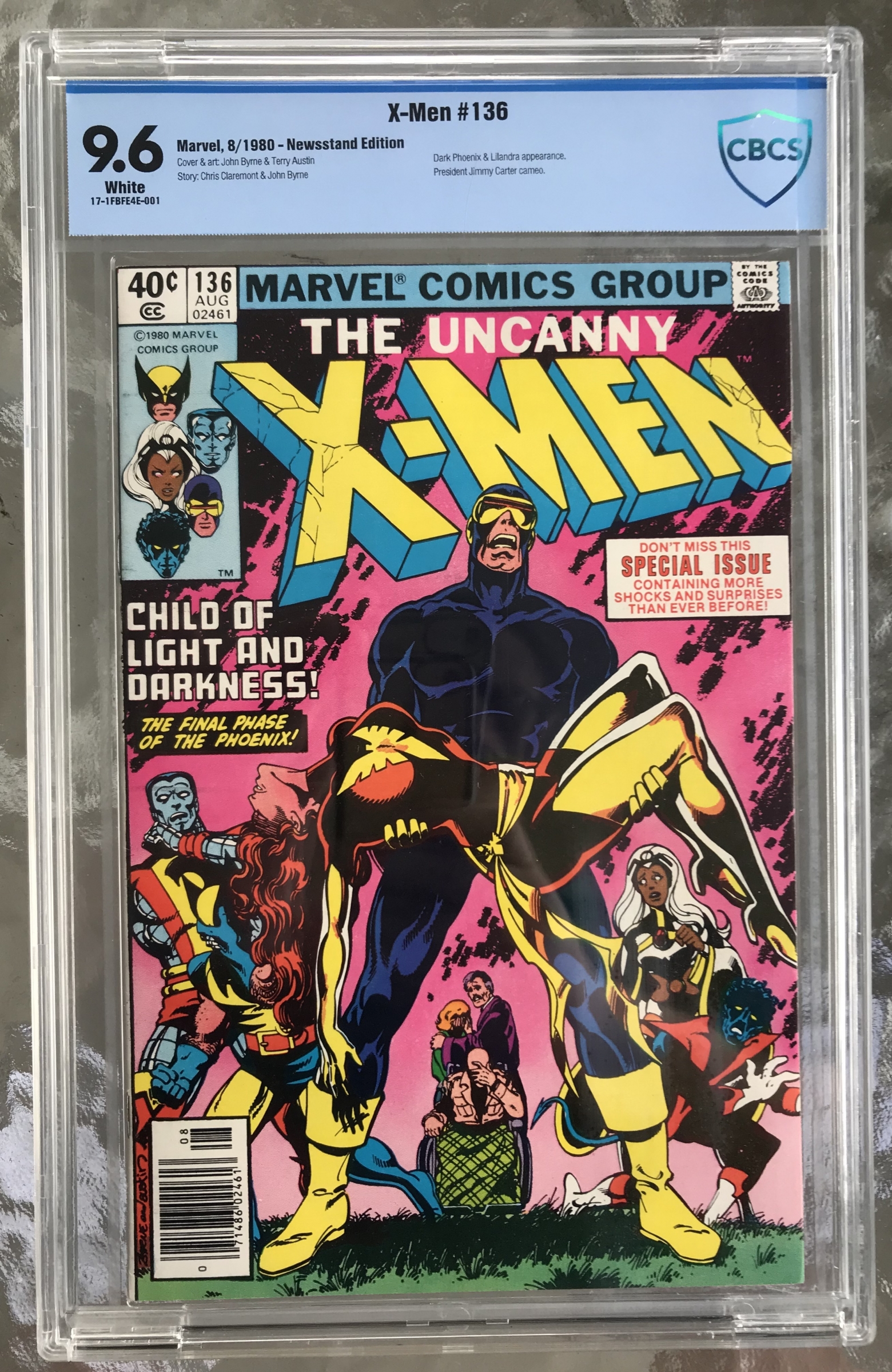 X-Men #136 CBCS 9.6 w Newsstand Edition