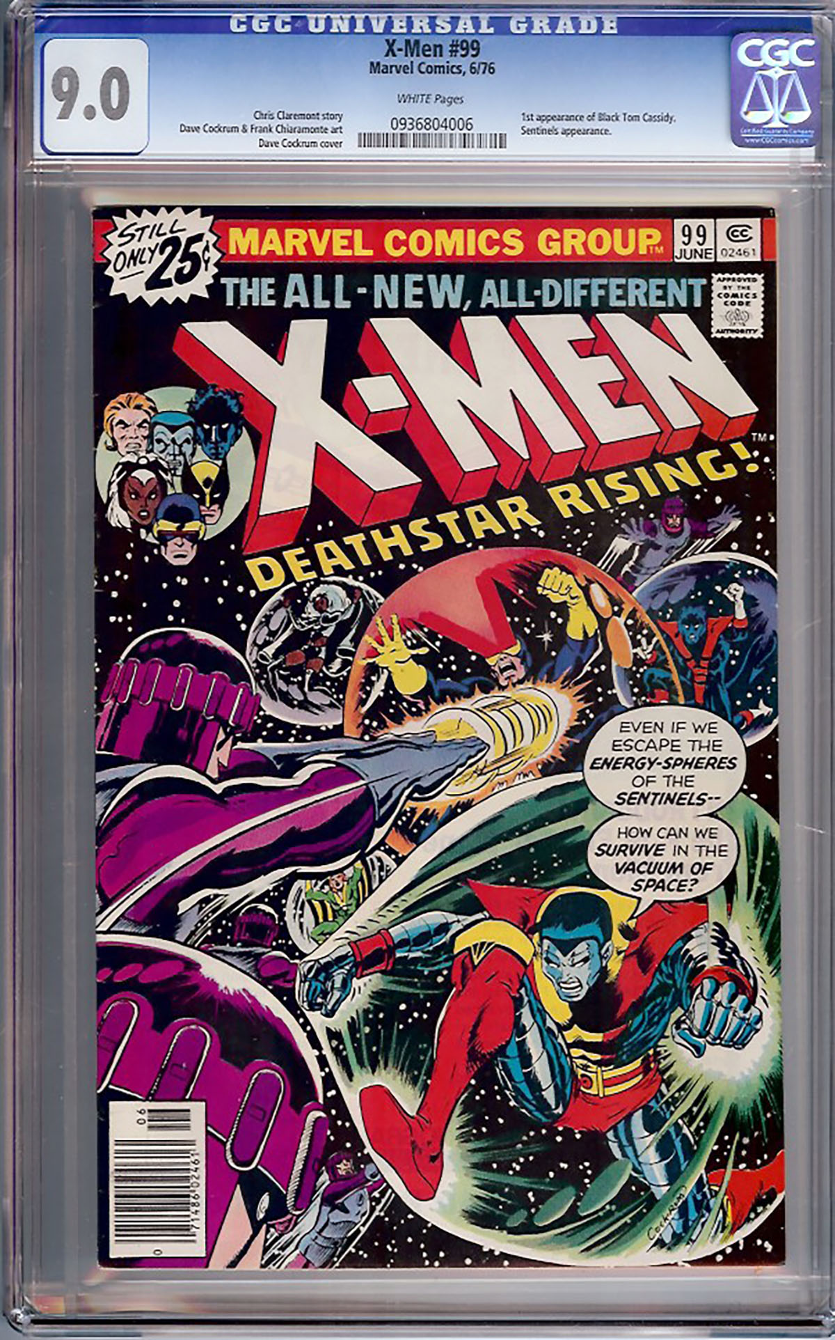 X-Men #99 CGC 9.0 w