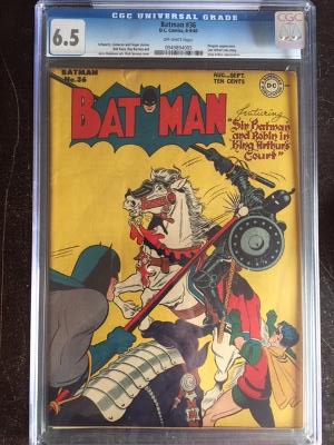 Batman #36 CGC 6.5 ow