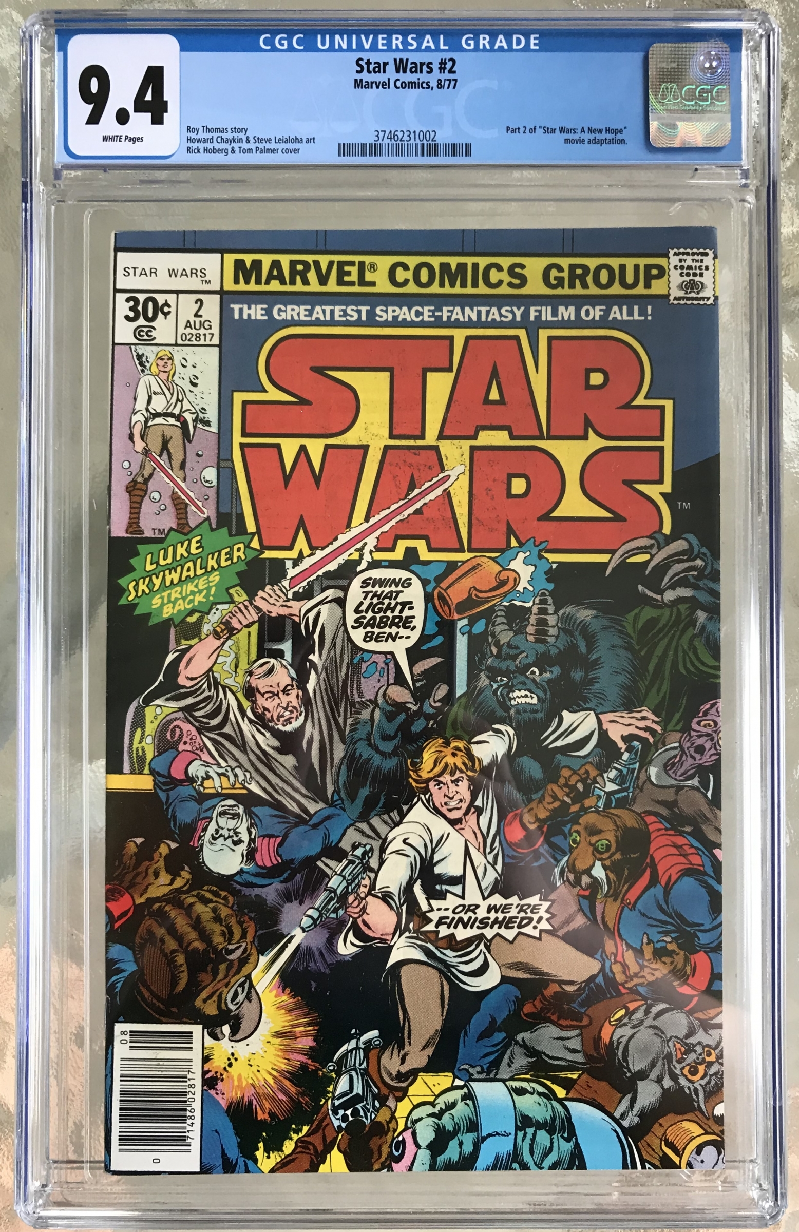 Star Wars #2 CGC 9.4 w