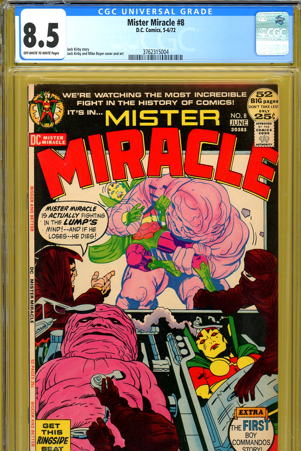 Mister Miracle #8 CGC 8.5 ow/w