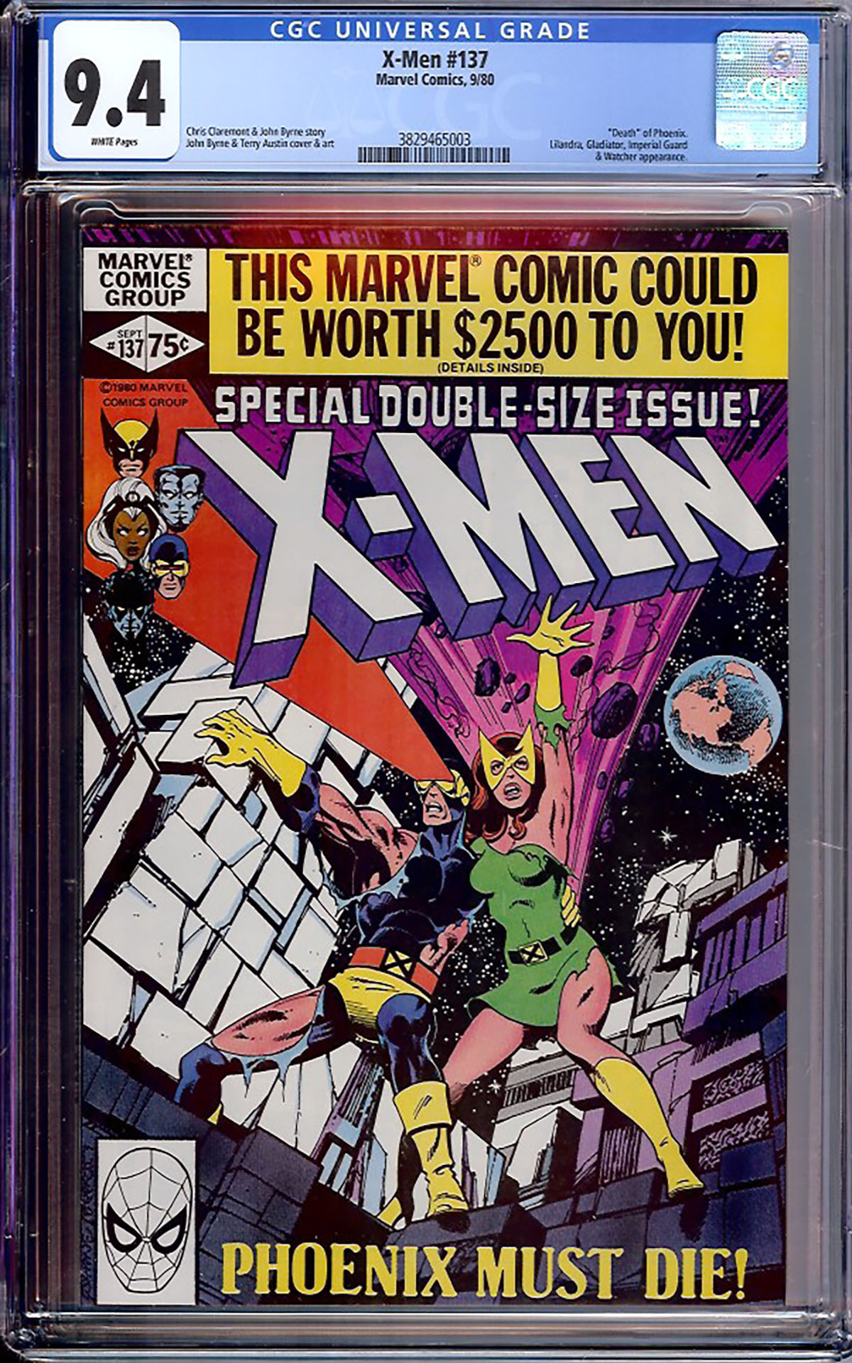 X-Men #137 CGC 9.4 w