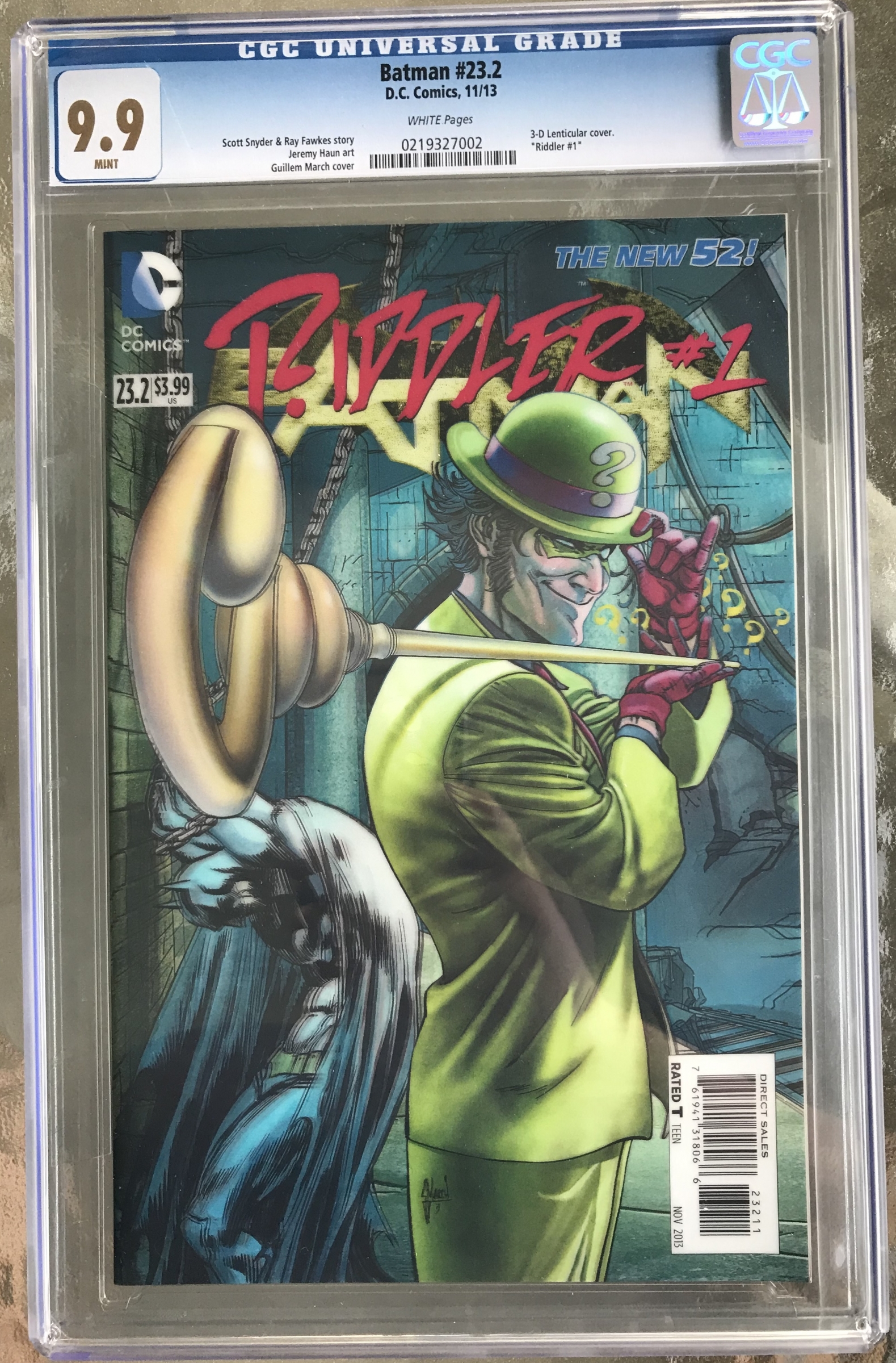 Batman #23 CGC 9.9 w