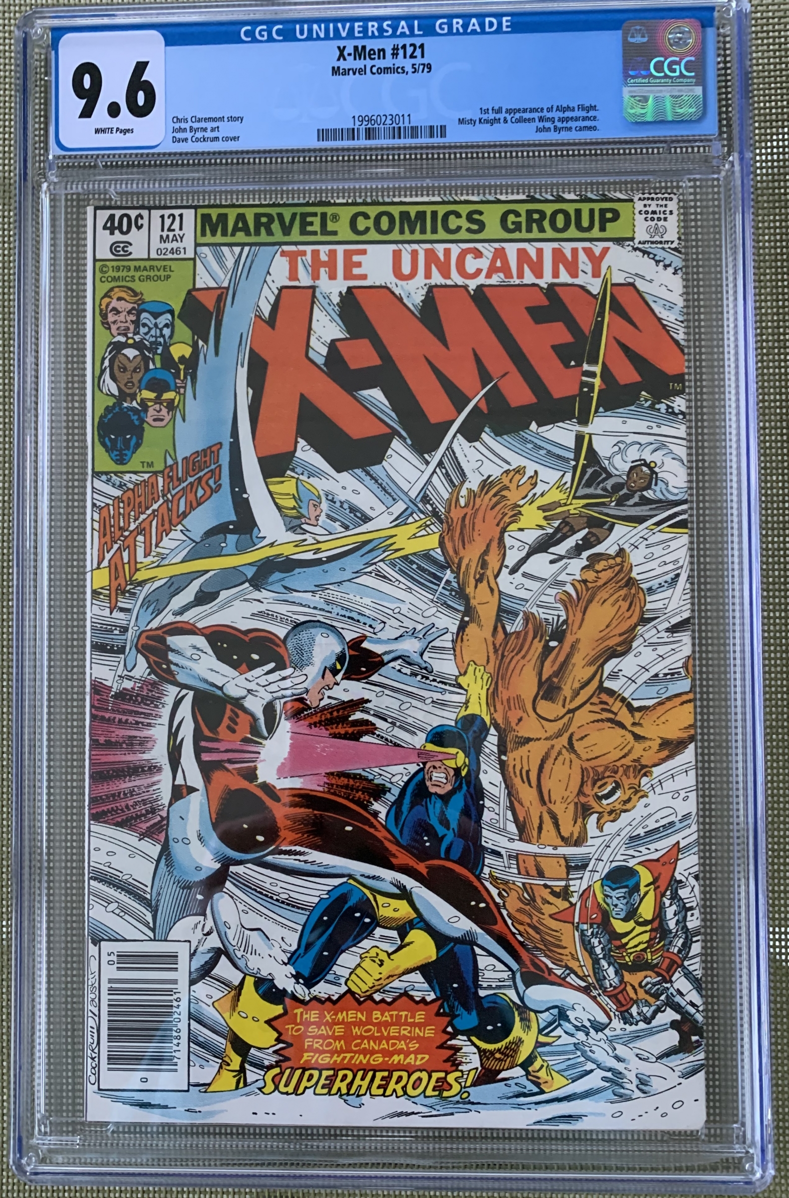 X-Men #121 CGC 9.6 w