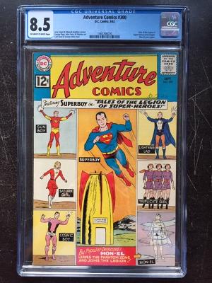 Adventure Comics #300 CGC 8.5 ow/w