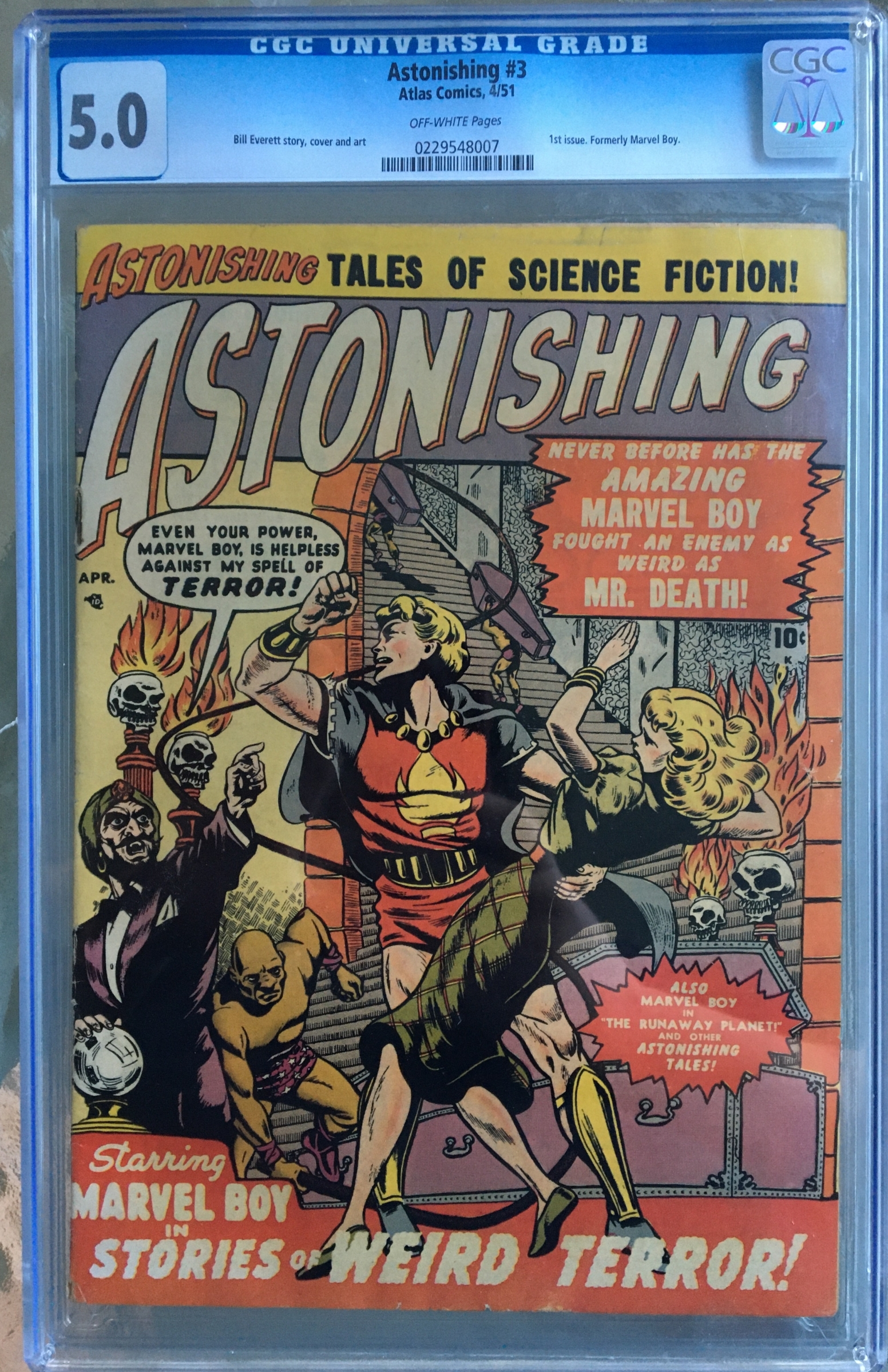 Astonishing #3 CGC 5.0 ow