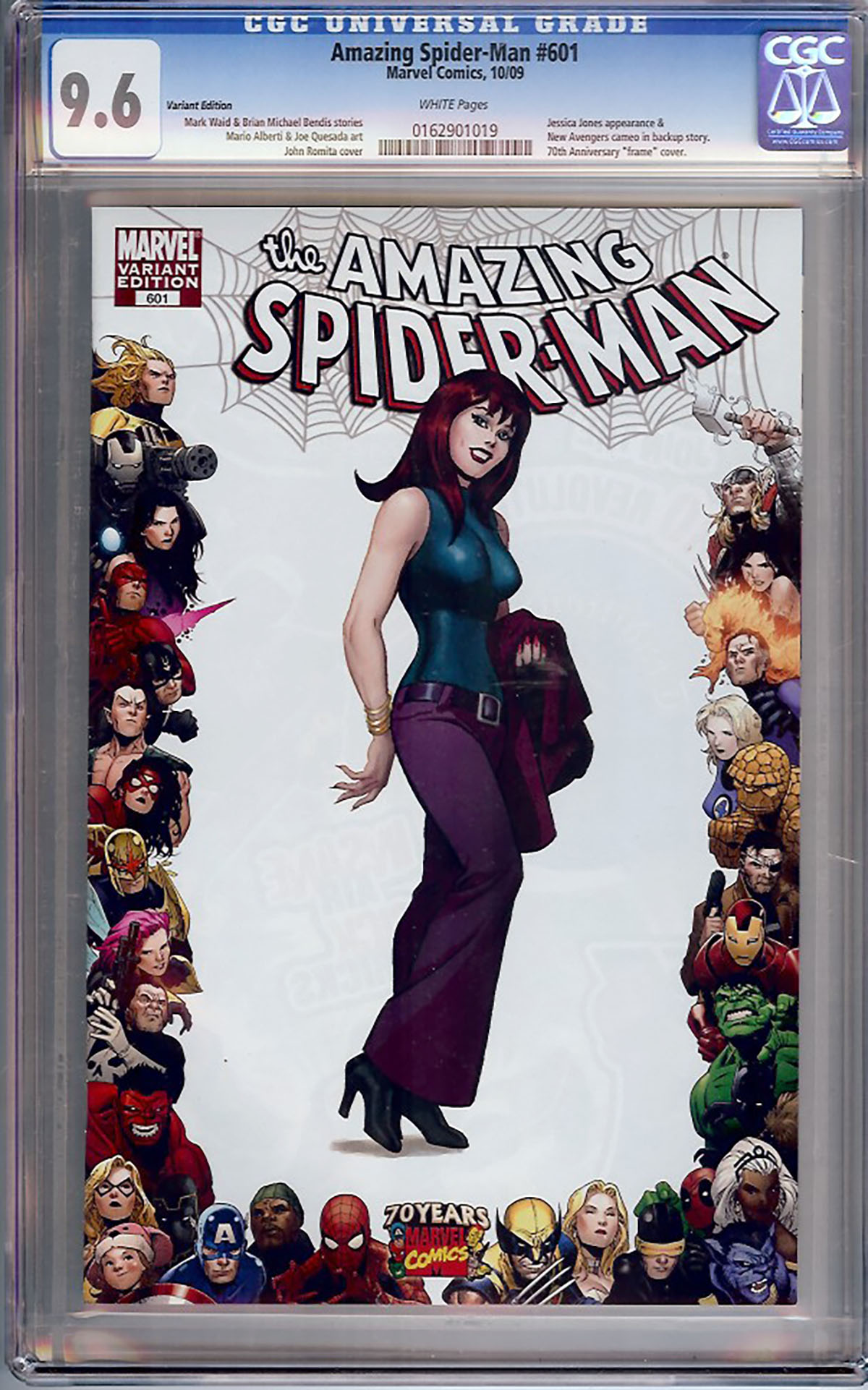 Amazing Spider-Man #601 CGC 9.6 w Variant Edition