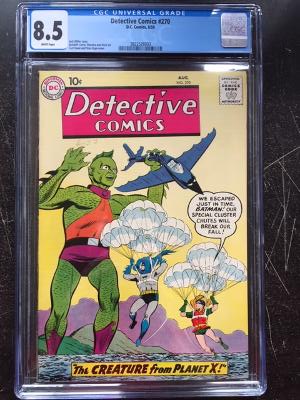 Detective Comics #270 CGC 8.5 w