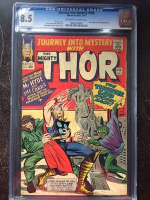 Journey Into Mystery #106 CGC 8.5 ow/w