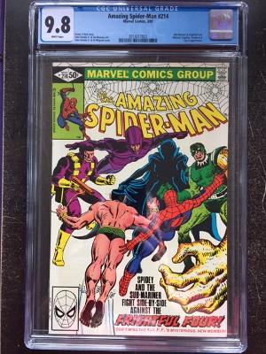 Amazing Spider-Man #214 CGC 9.8 w