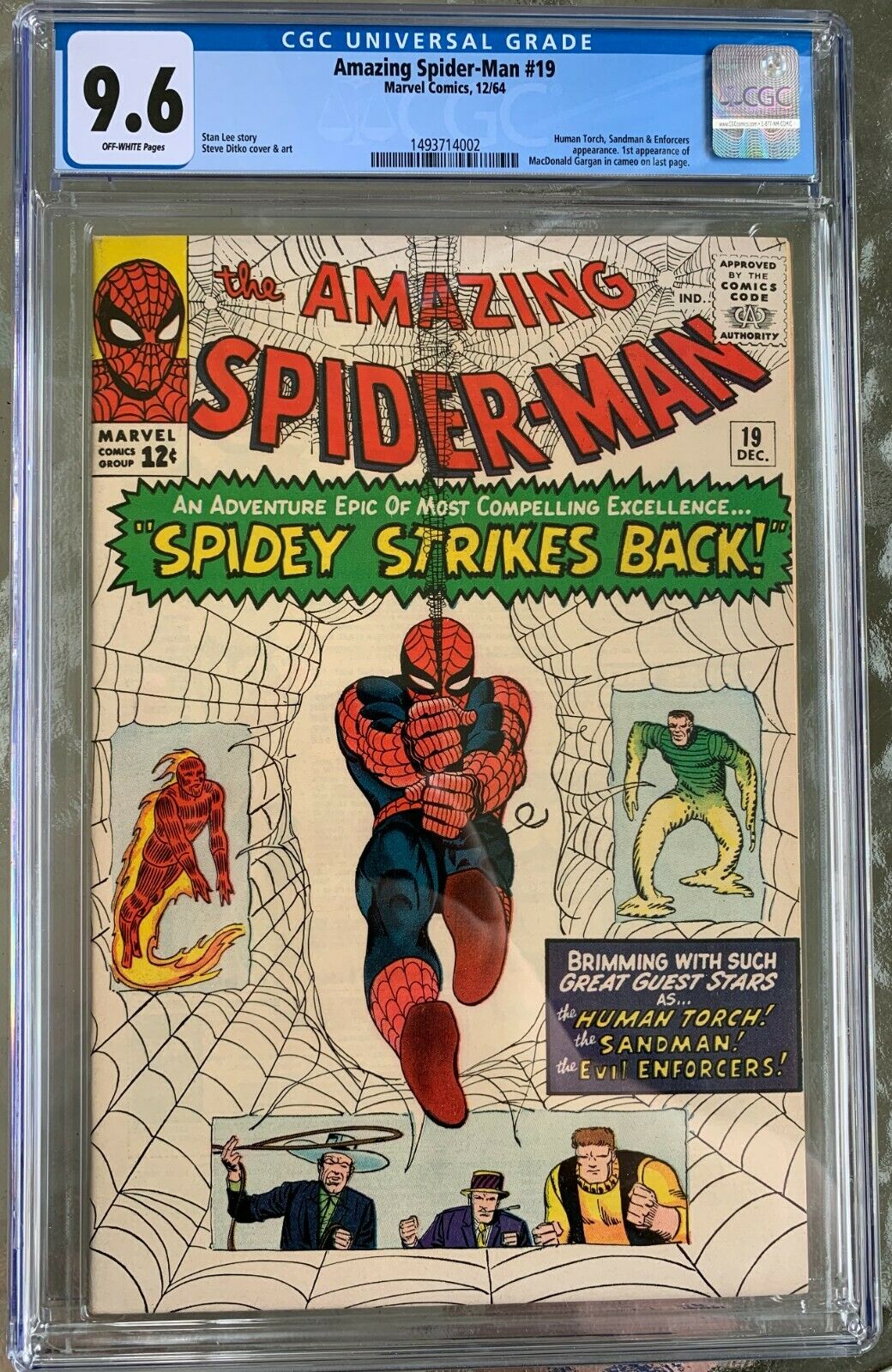 Amazing Spider-Man #19 CGC 9.6 ow