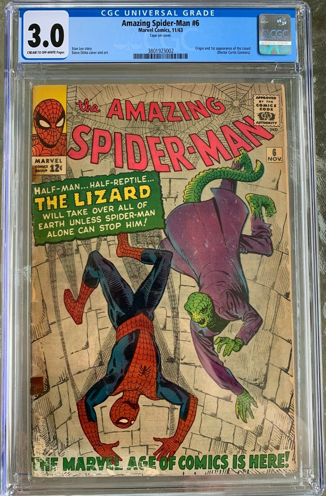 Amazing Spider-Man #6 CGC 3.0 cr/ow