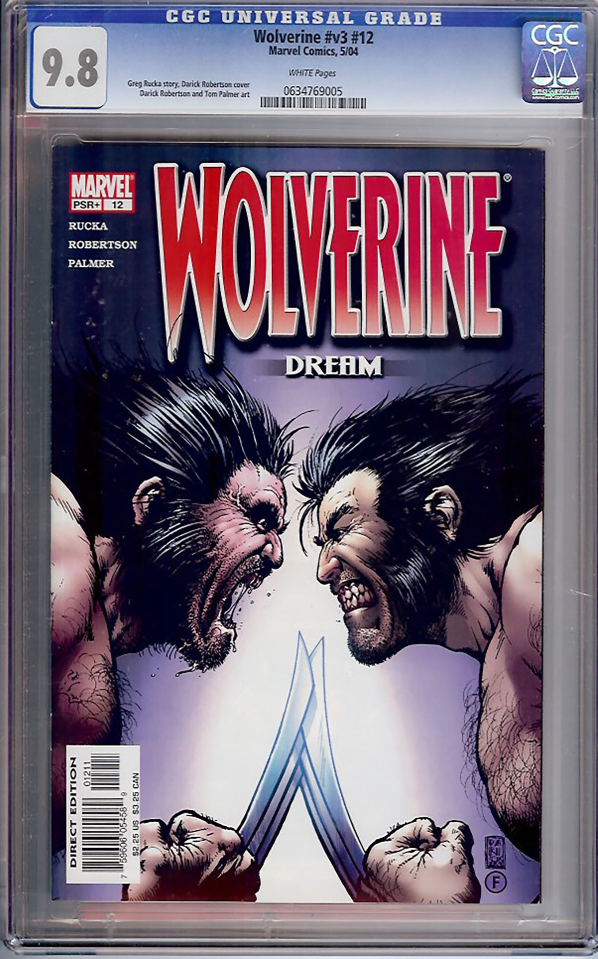 Wolverine Vol 3 #12 CGC 9.8 w