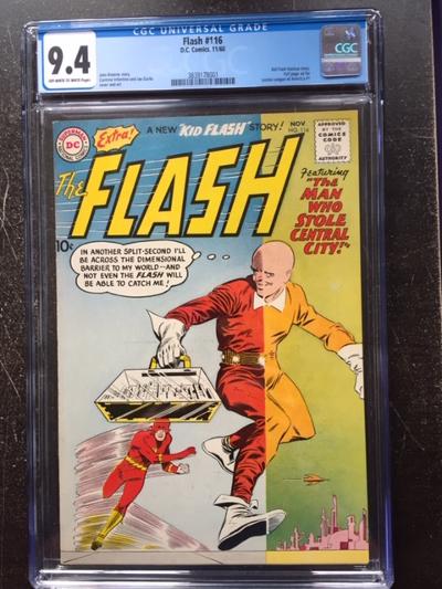 Flash #116 CGC 9.4 ow/w