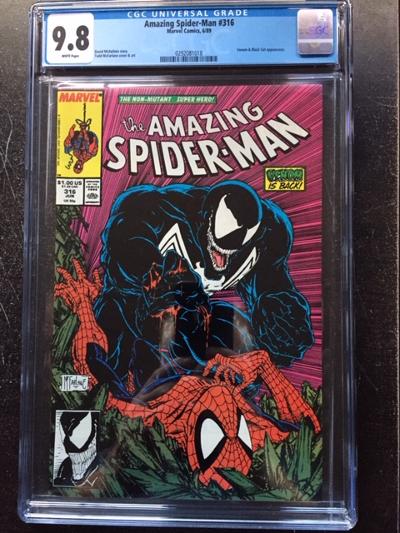 Amazing Spider-Man #316 CGC 9.8 w